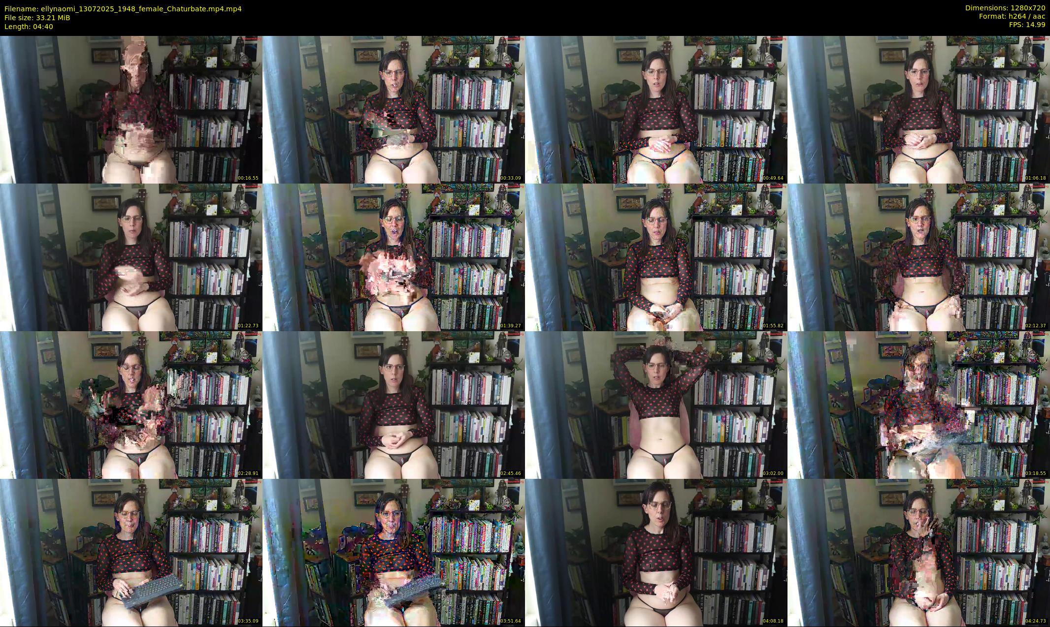 ellynaomi — 5 minute Chaturbate female cam show recording, 720p, Jul 13, 2025