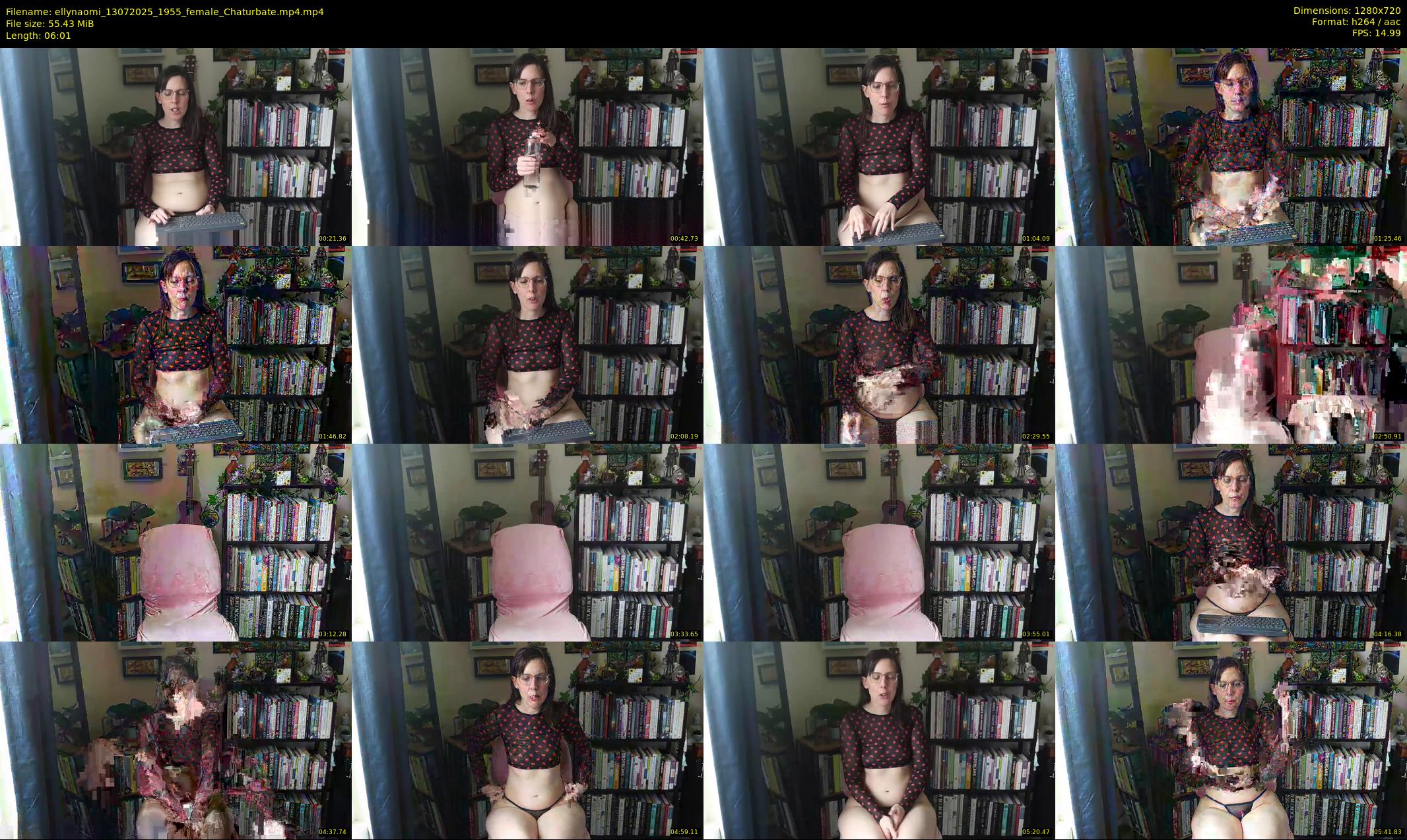 ellynaomi — 7 minute Chaturbate female cam show recording, 720p, Jul 13, 2025