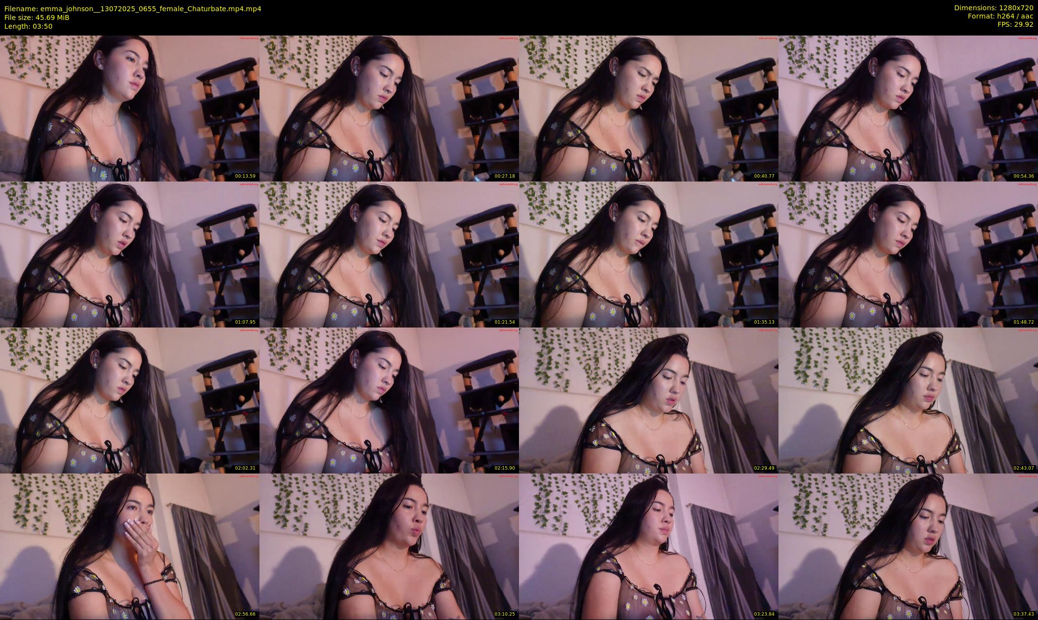 emma_johnson_ — 4 minute Chaturbate female cam show recording, 720p, Jul 13, 2025