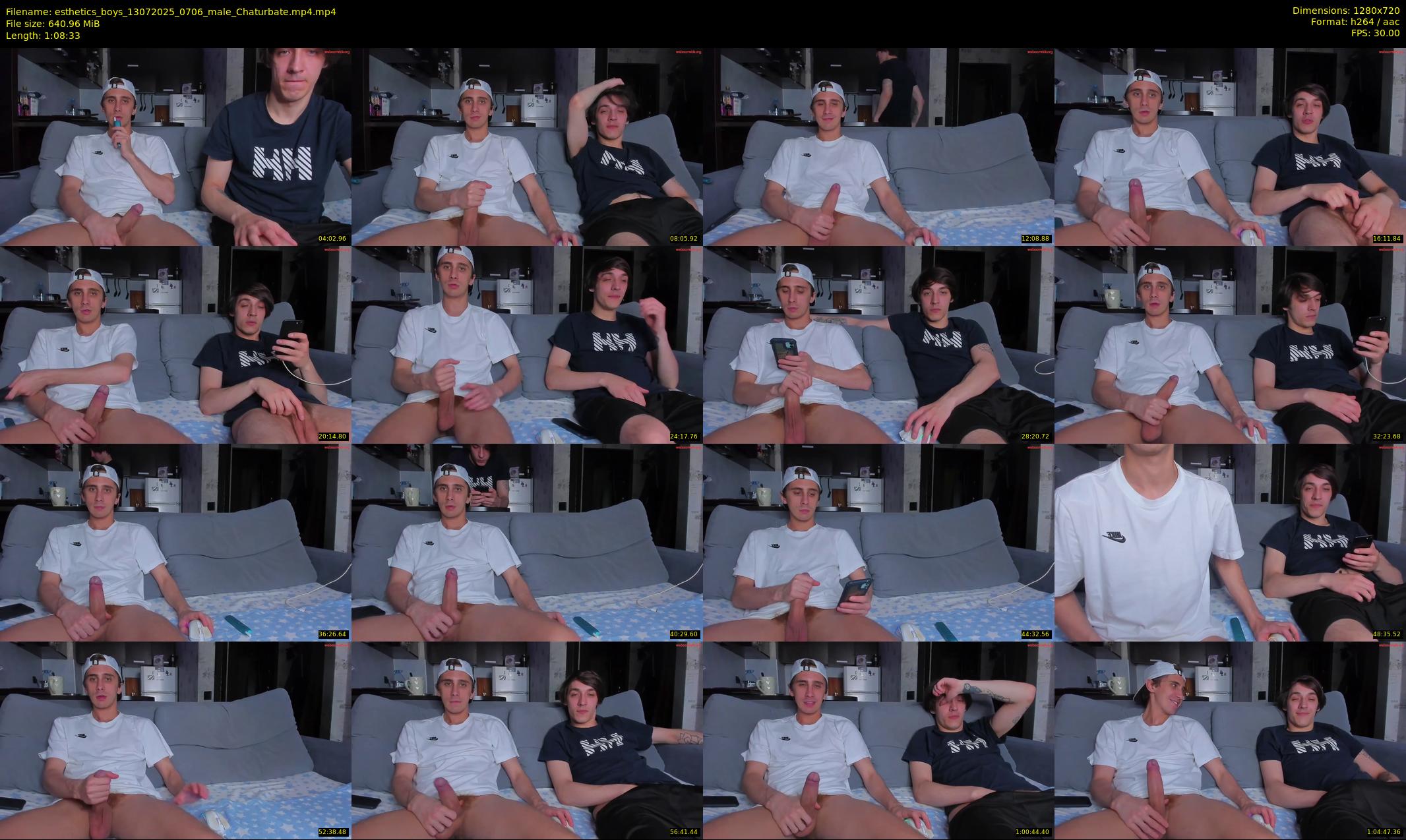 esthetics_boys — 69 minute Chaturbate male cam show recording, 720p, Jul 13, 2025