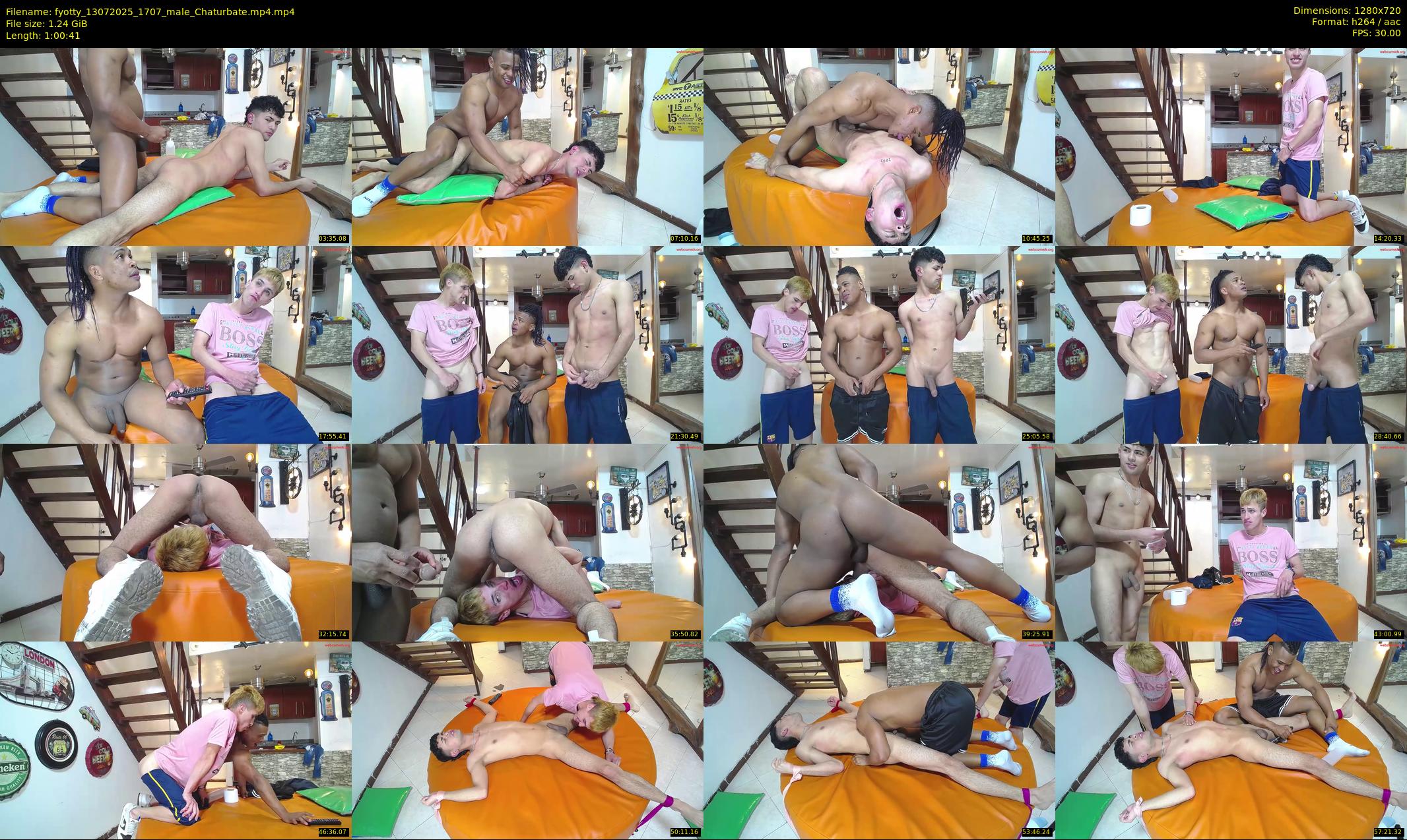 fyotty — 61 minute Chaturbate male cam show recording, 720p, Jul 13, 2025