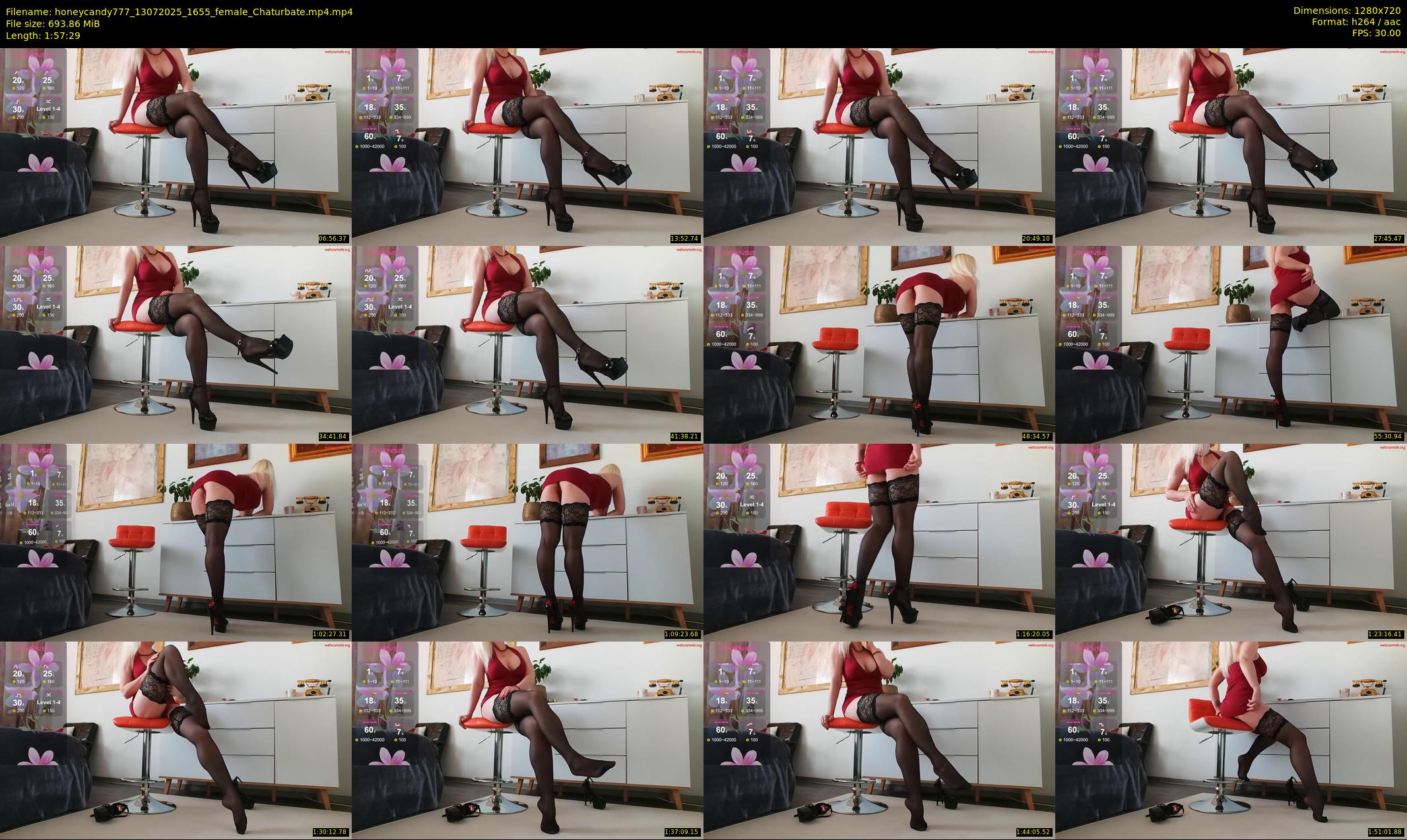 honeycandy777 — 118 minute Chaturbate couple cam show recording, 720p, Jul 13, 2025
