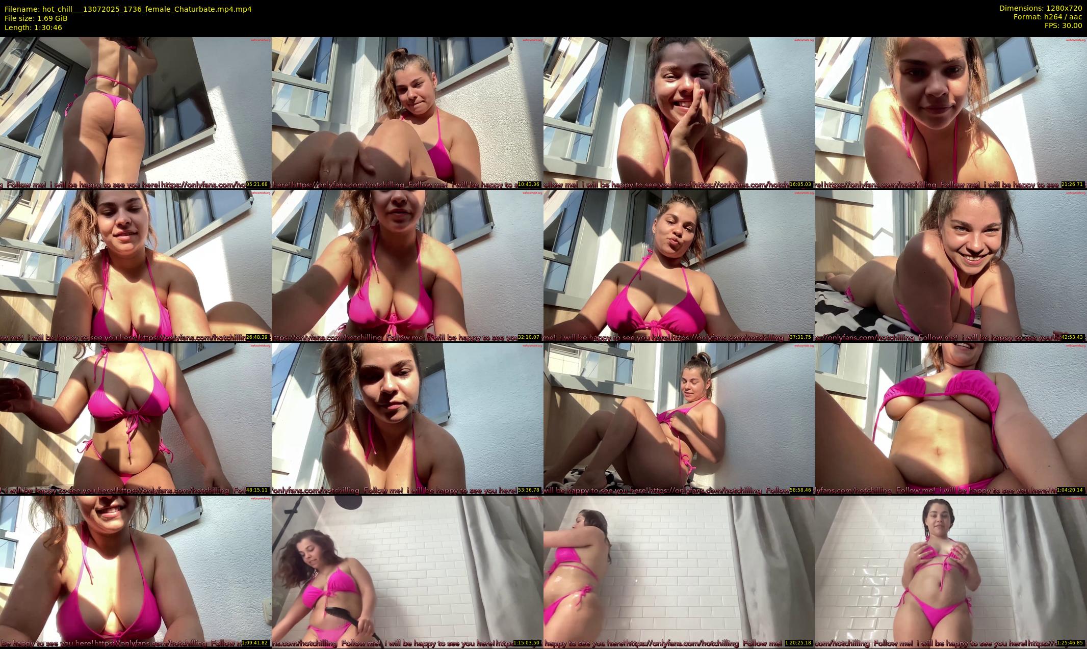 hot_chill__ — 91 minute Chaturbate female cam show recording, 720p, Jul 13, 2025