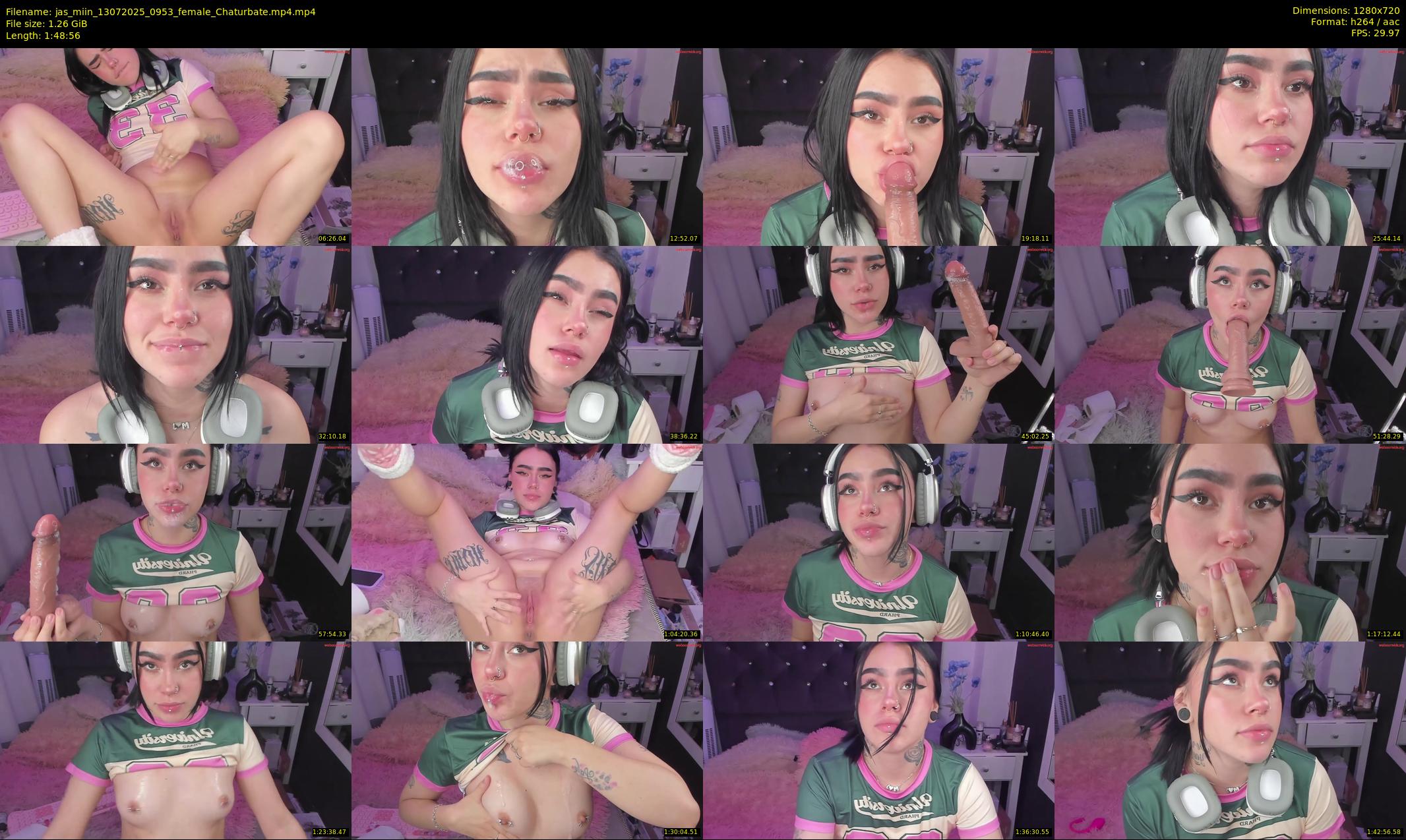 jas_miin — 109 minute Chaturbate female cam show recording, 720p, Jul 13, 2025