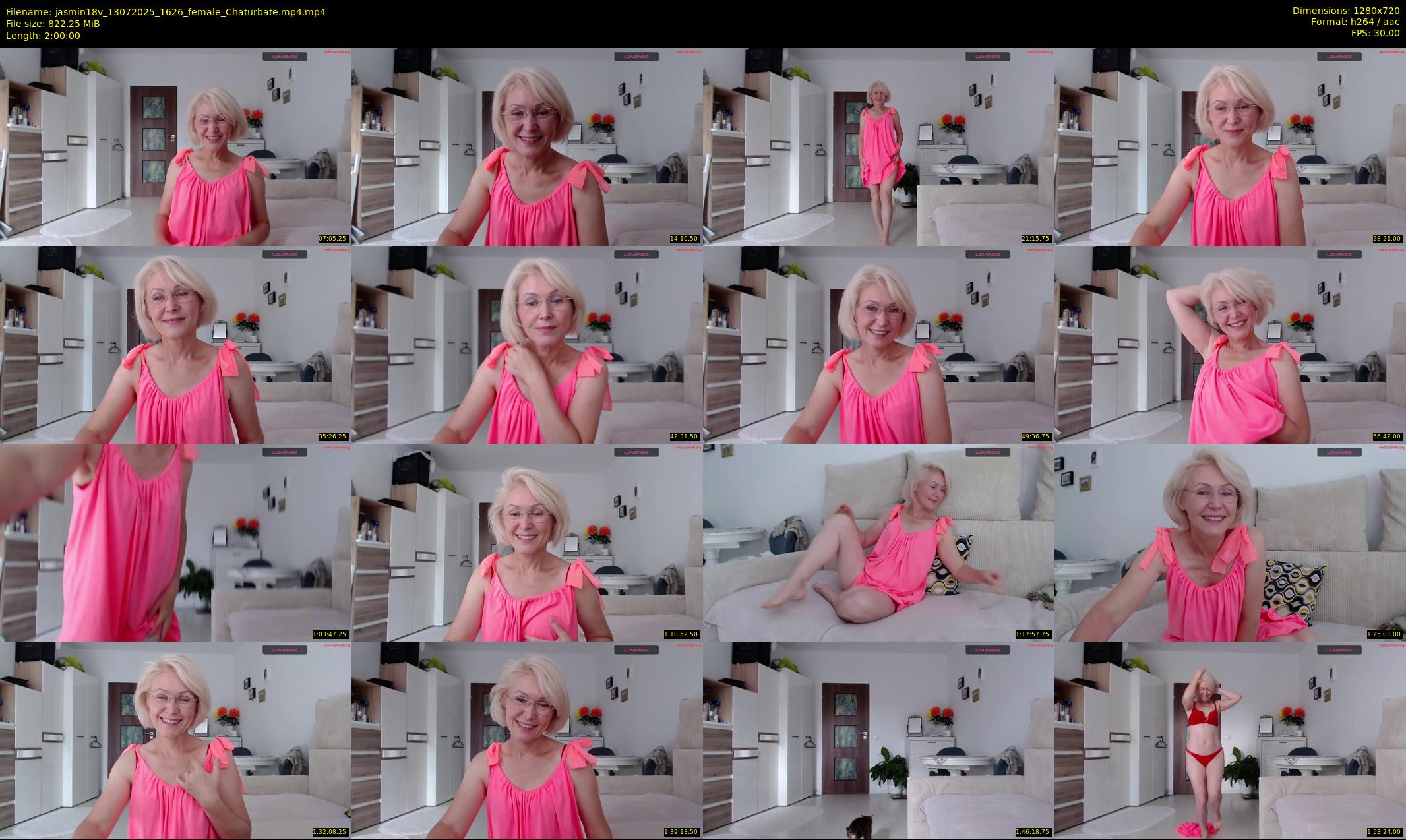 jasmin18v — 120 minute Chaturbate female cam show recording, 720p, Jul 13, 2025