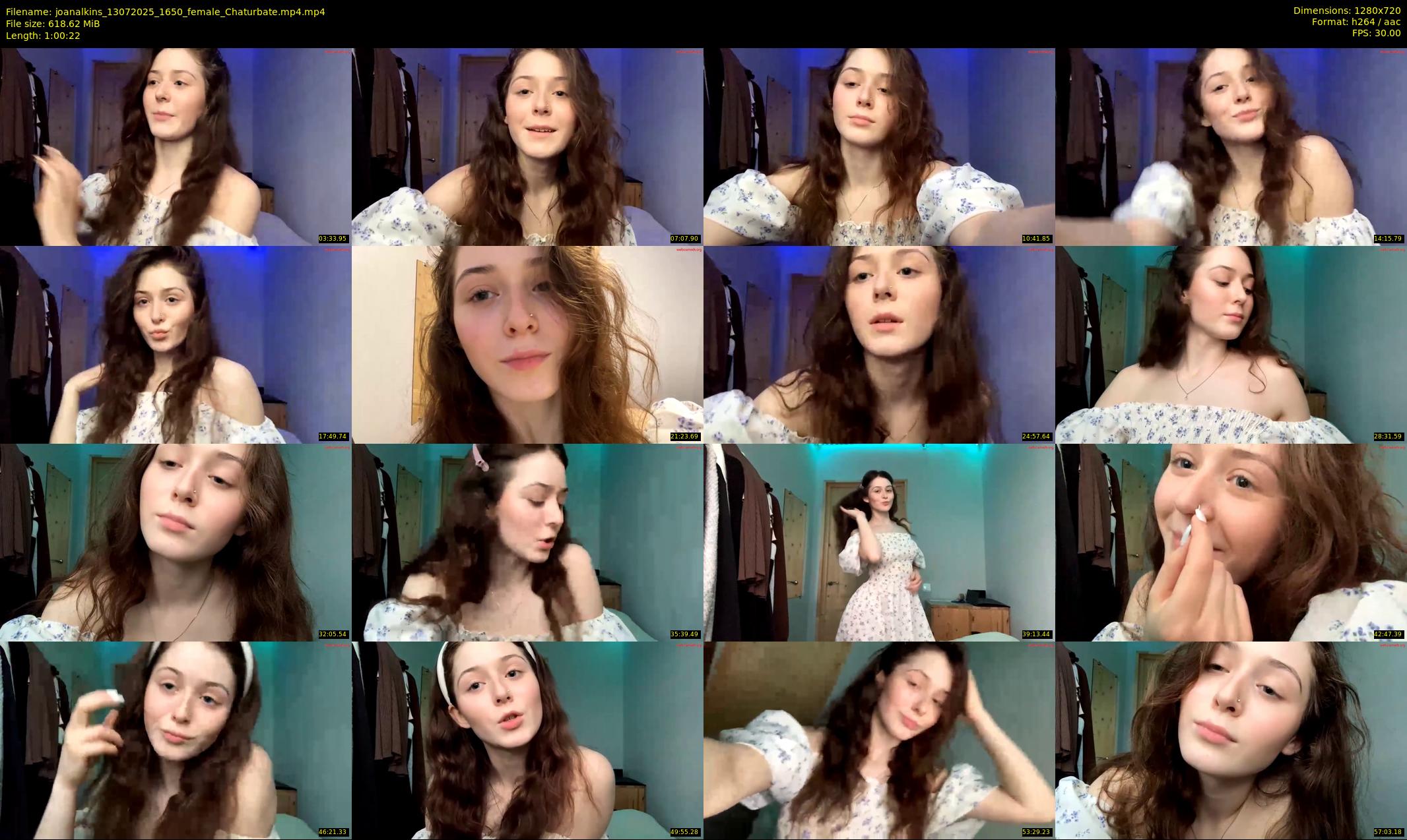 joanalkins — 61 minute Chaturbate female cam show recording, 720p, Jul 13, 2025