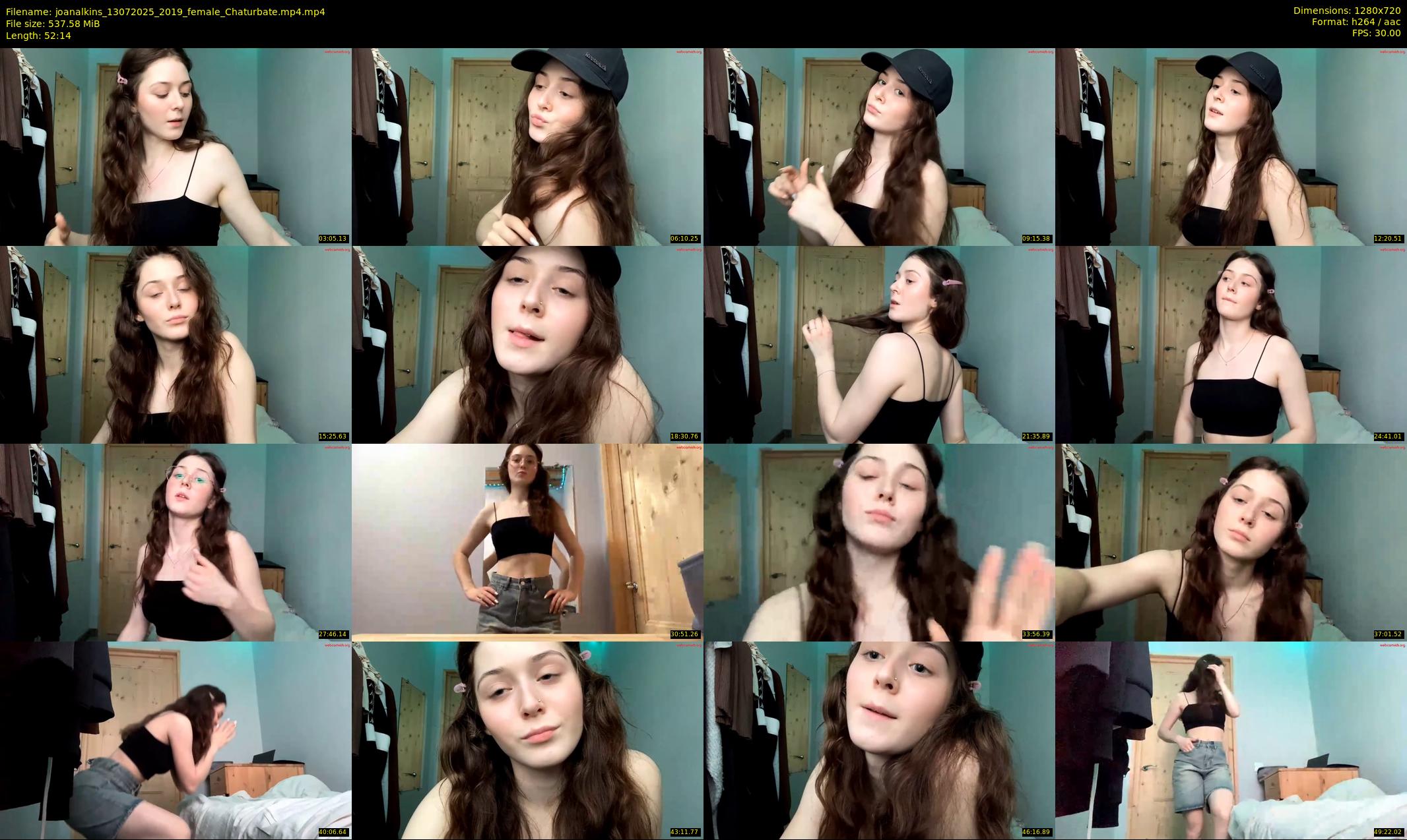 joanalkins — 53 minute Chaturbate female cam show recording, 720p, Jul 13, 2025