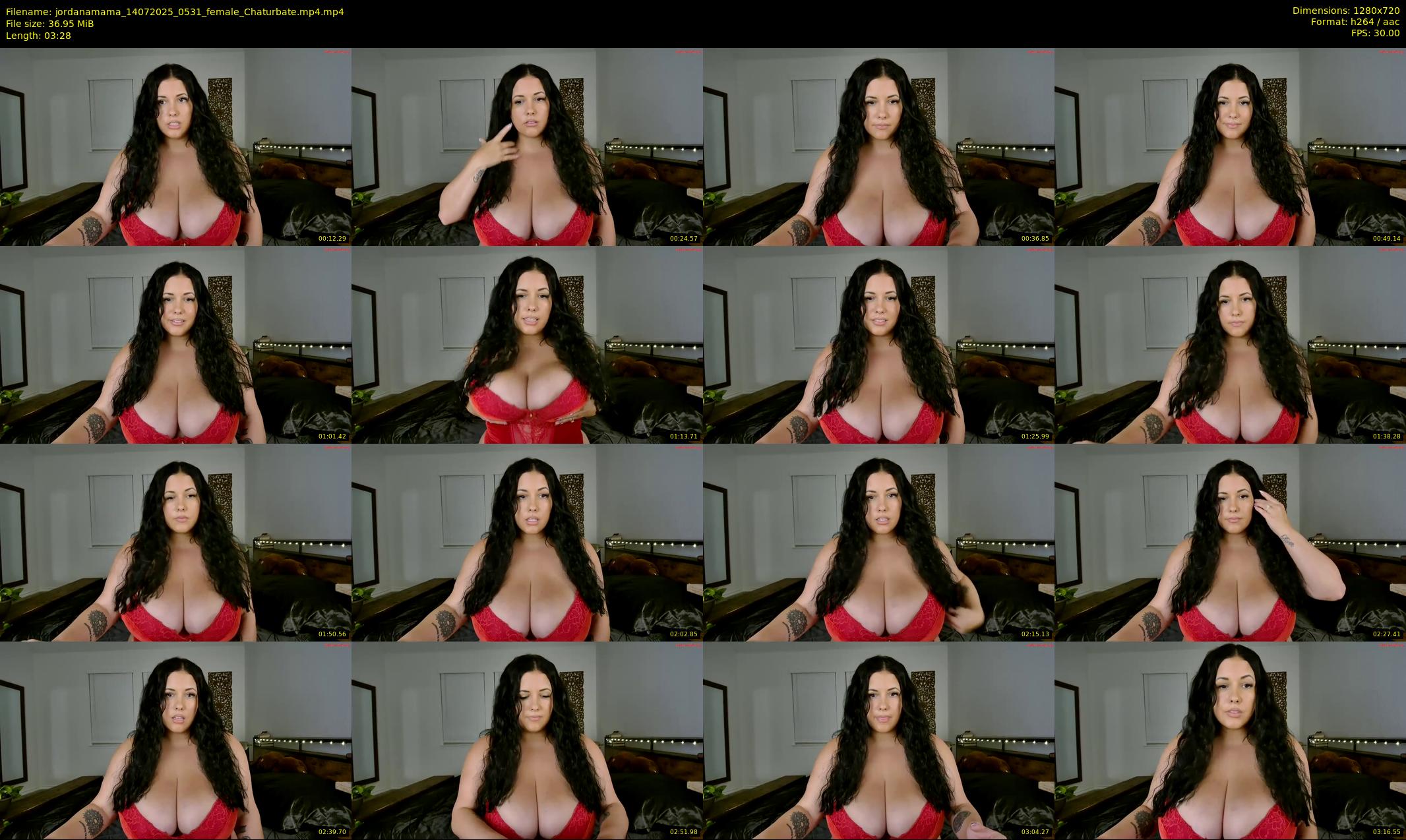 jordanamama — 4 minute Chaturbate couple cam show recording, 720p, Jul 14, 2025