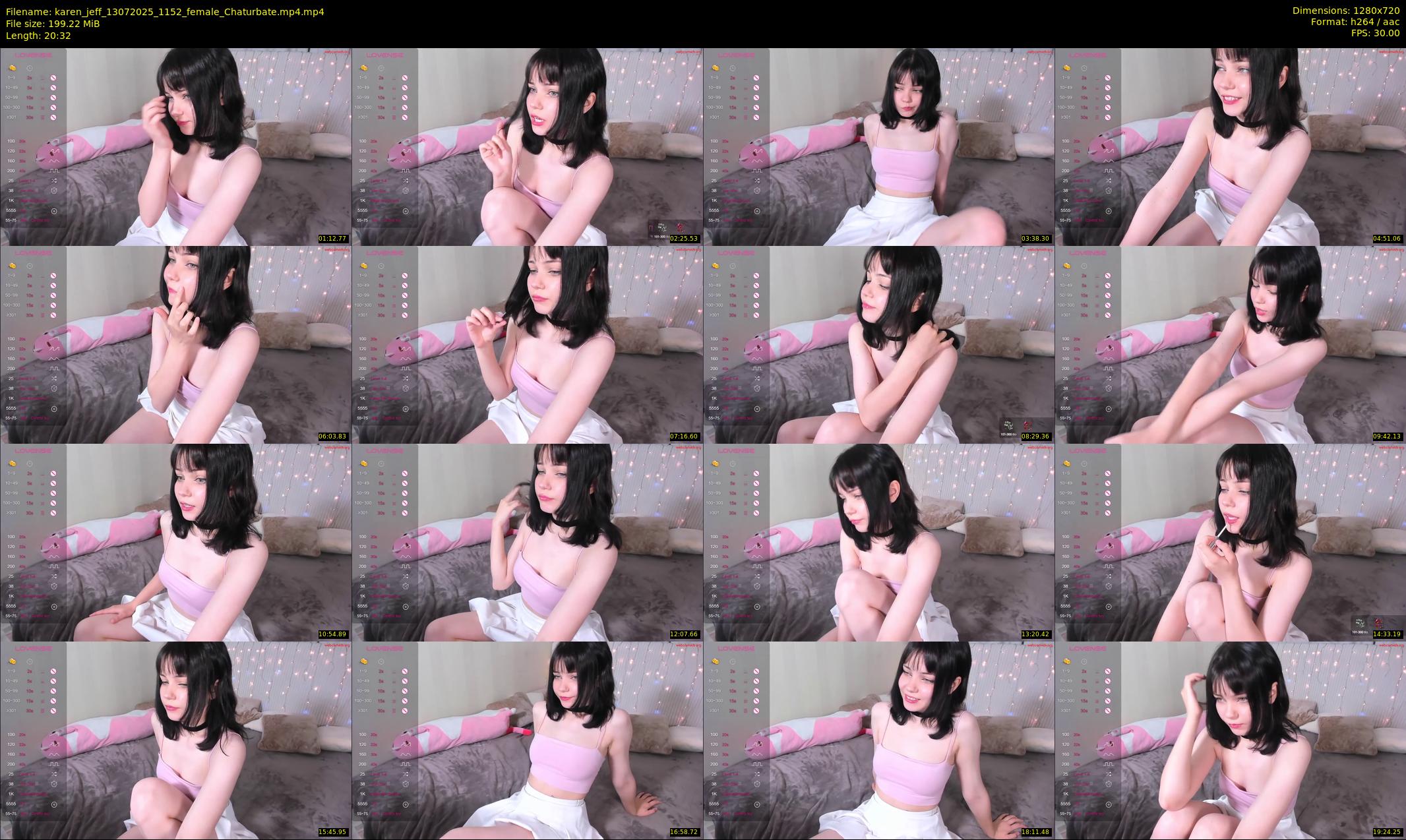karen_jeff — 21 minute Chaturbate female cam show recording, 720p, Jul 13, 2025