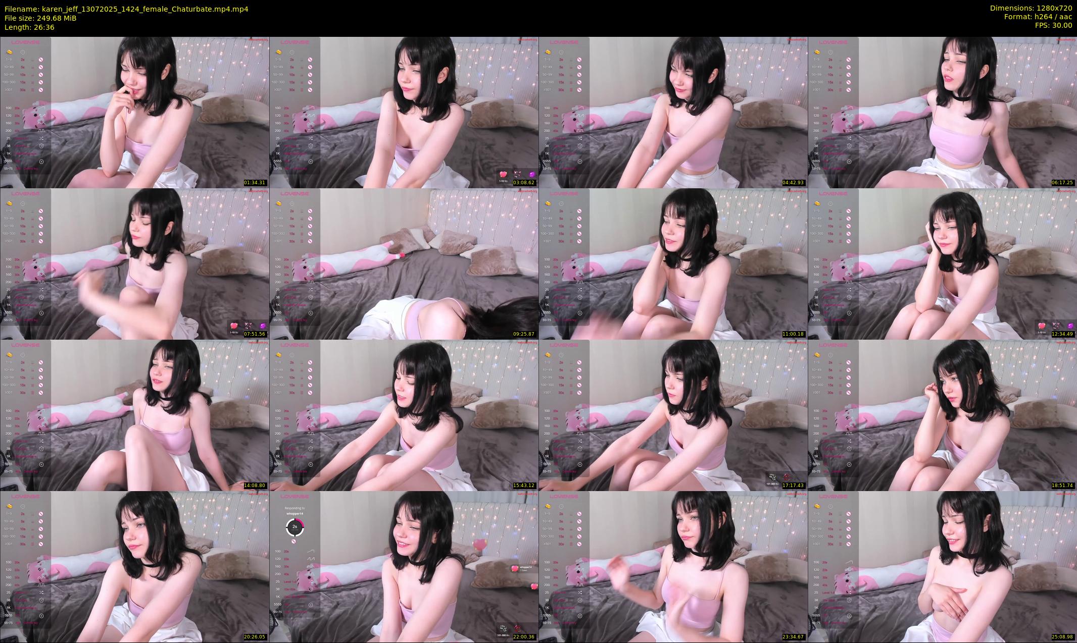 karen_jeff — 27 minute Chaturbate female cam show recording, 720p, Jul 13, 2025