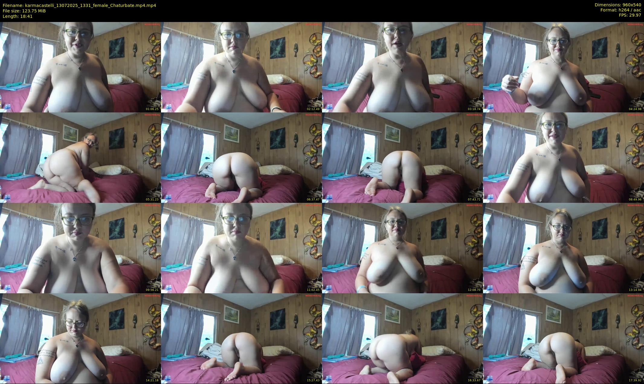 karmacastelli — 19 minute Chaturbate female cam show recording, 480p, Jul 13, 2025