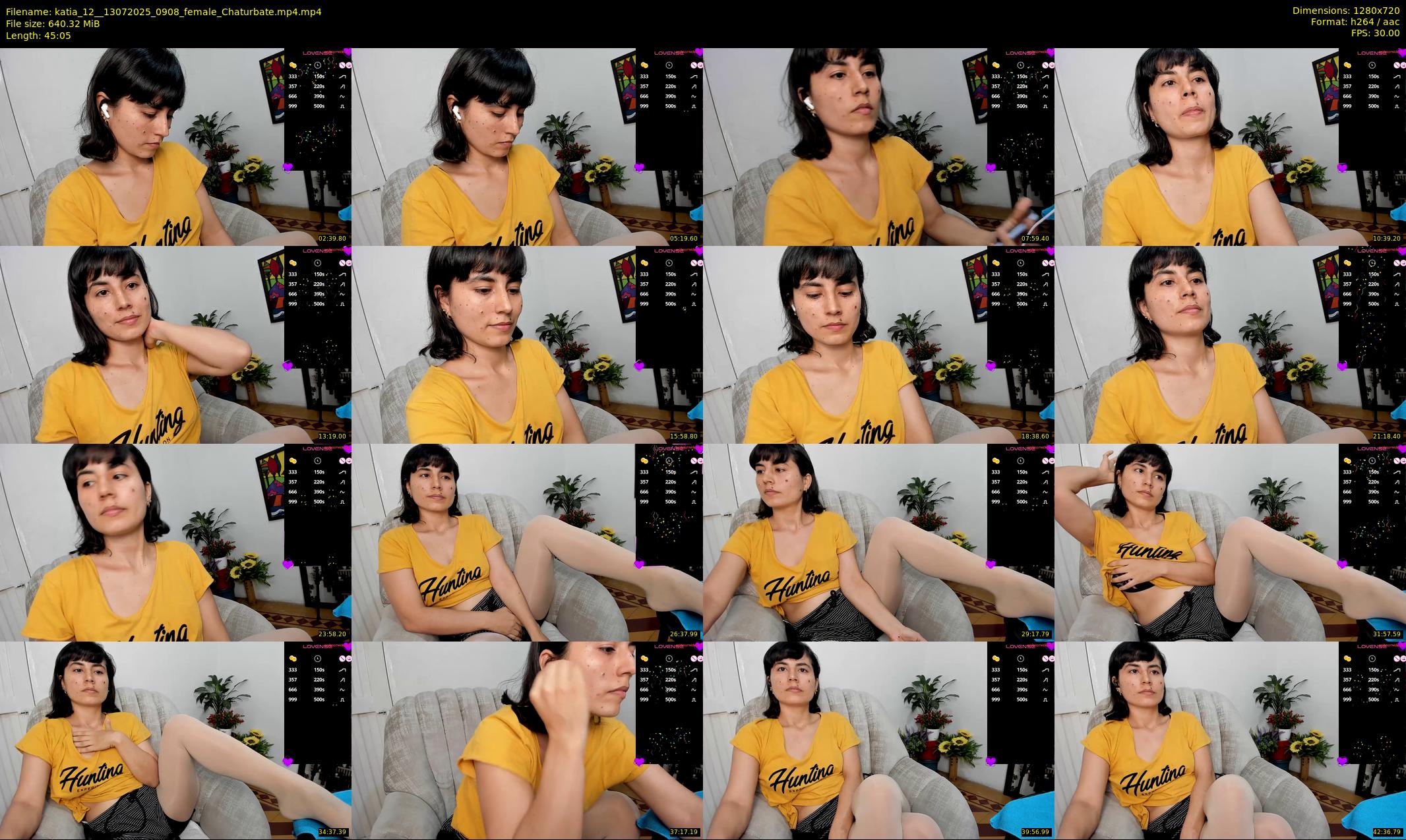 katia_12_ — 46 minute Chaturbate female cam show recording, 720p, Jul 13, 2025
