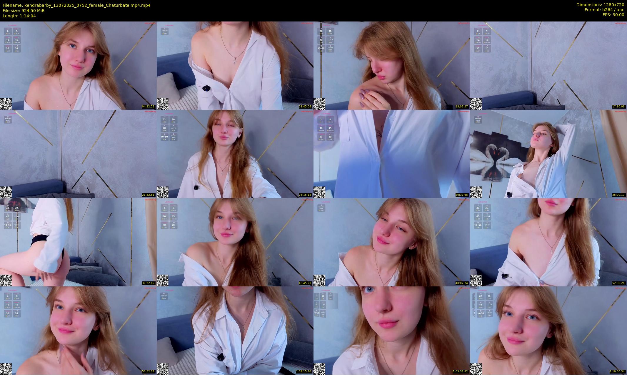 kendrabarby — 75 minute Chaturbate female cam show recording, 720p, Jul 13, 2025