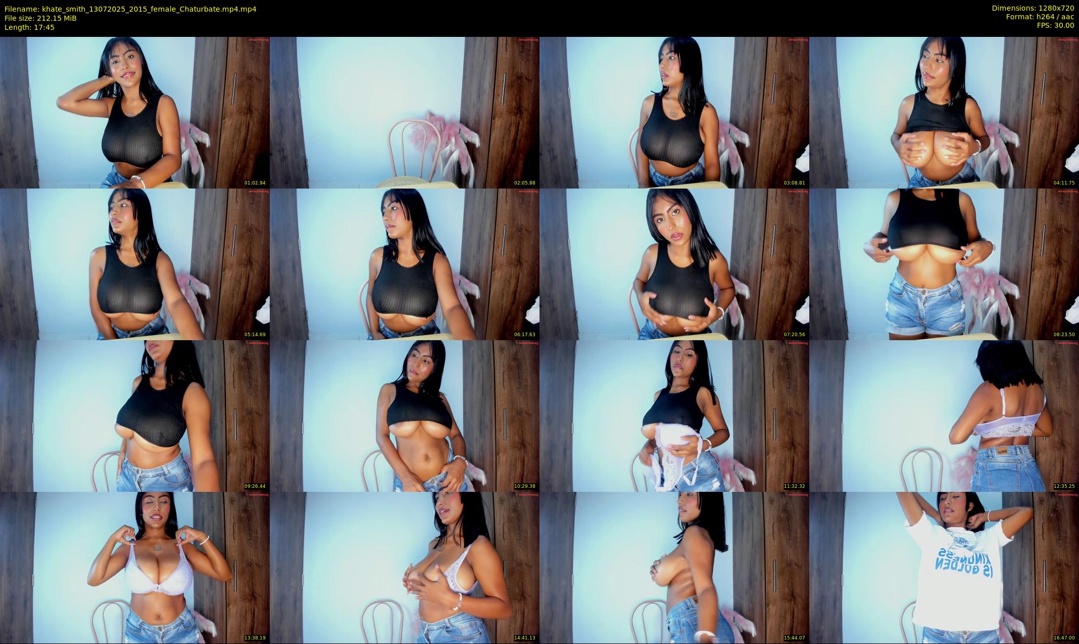 khate_smith — 18 minute Chaturbate female cam show recording, 720p, Jul 13, 2025