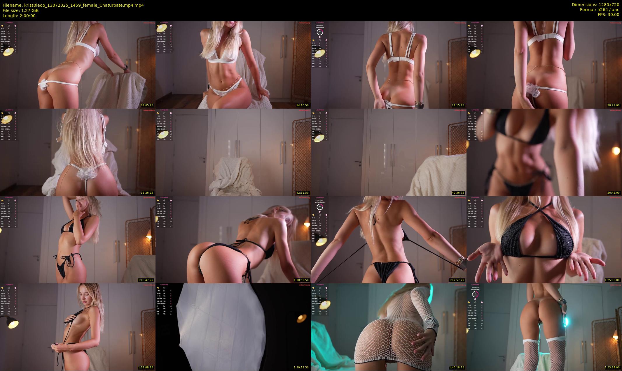 kriss0leoo — 120 minute Chaturbate couple cam show recording, 720p, Jul 13, 2025