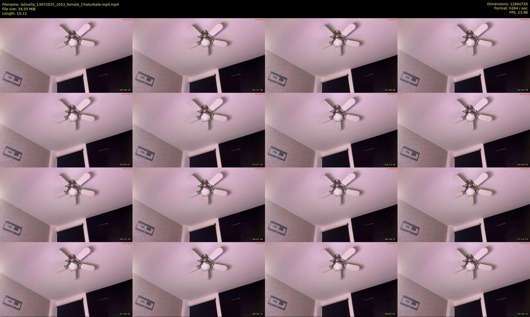 latinella — 11 minute Chaturbate female cam show recording, 720p, Jul 13, 2025