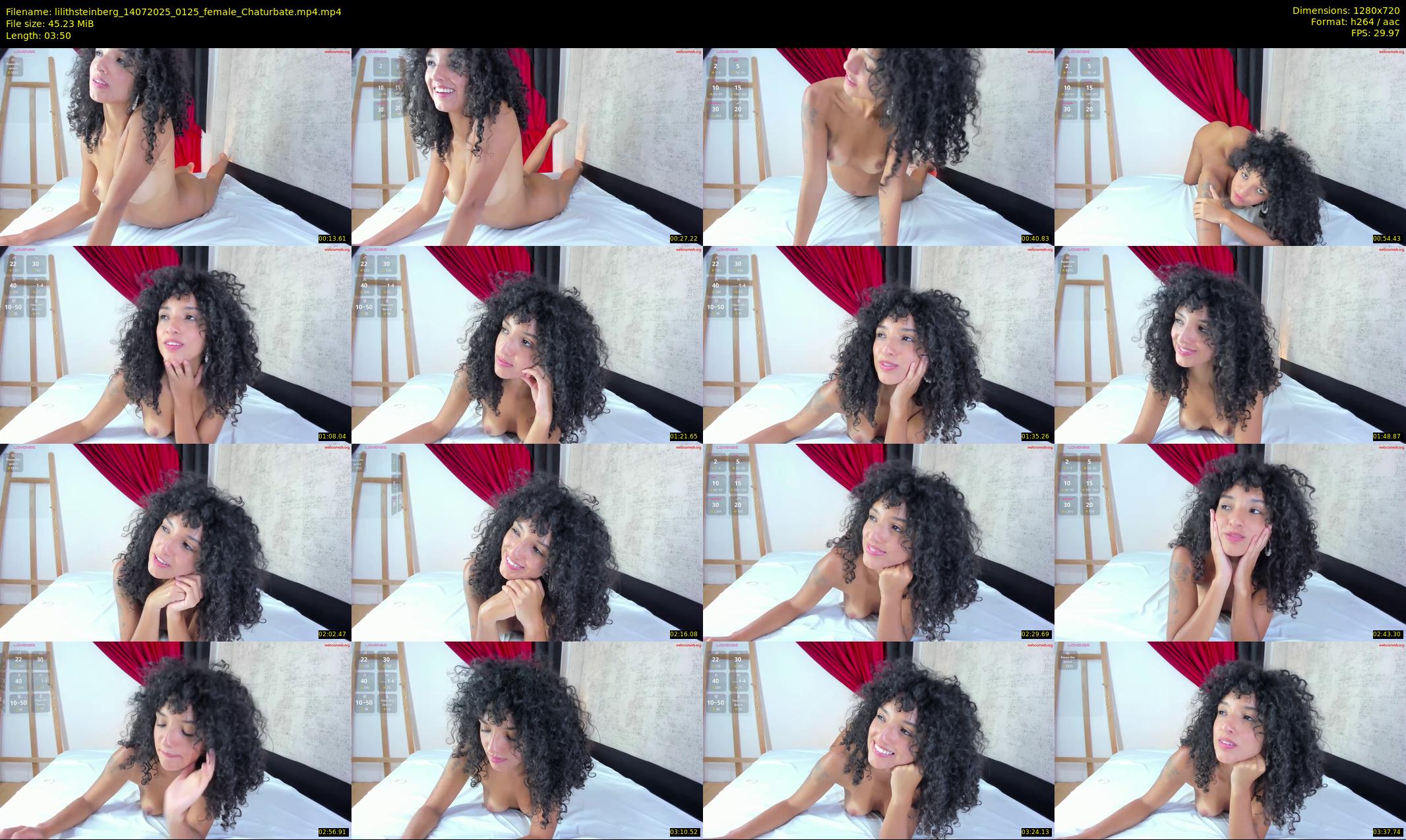 lilithsteinberg — 4 minute Chaturbate female cam show recording, 720p, Jul 14, 2025