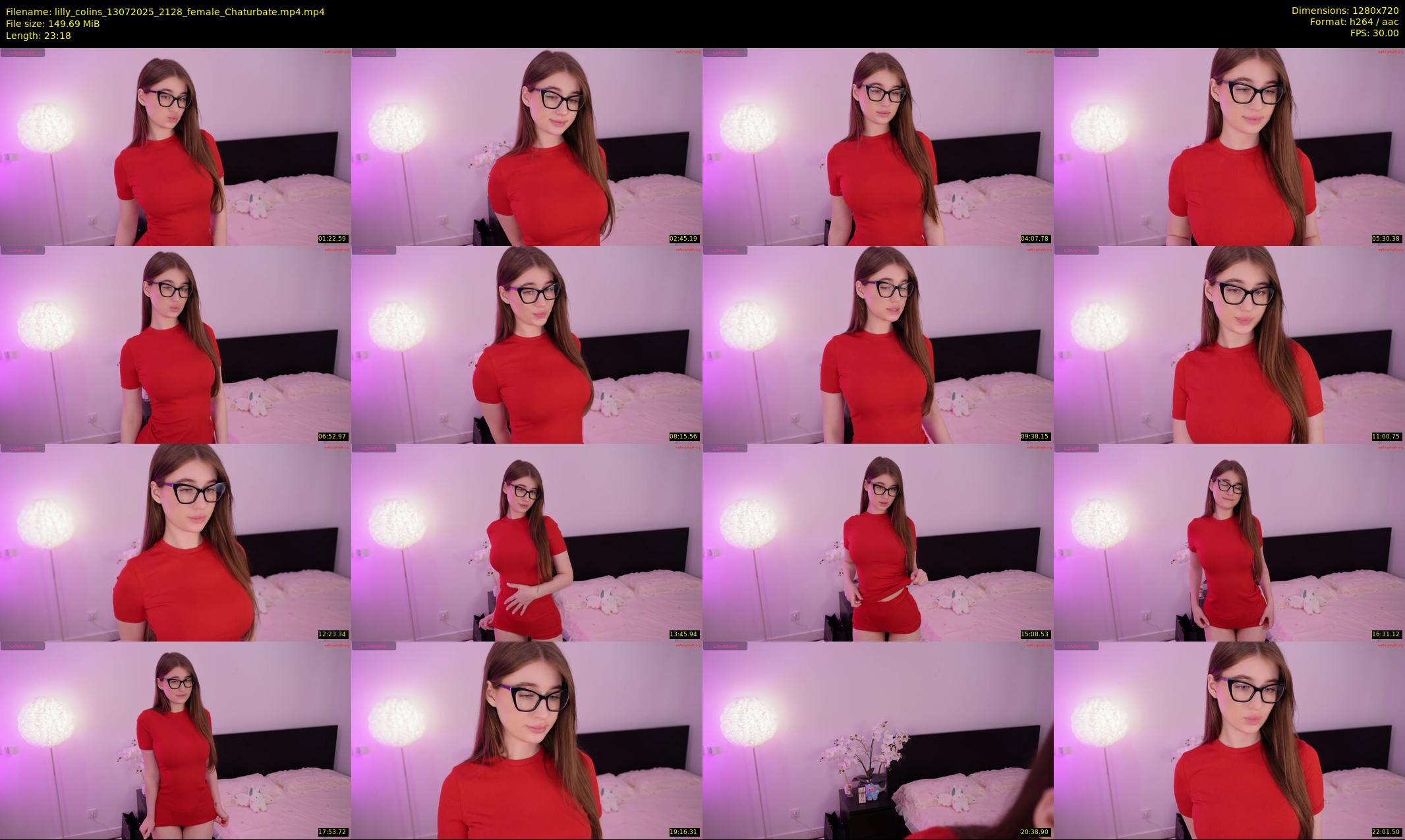 lilly_colins — 24 minute Chaturbate female cam show recording, 720p, Jul 13, 2025