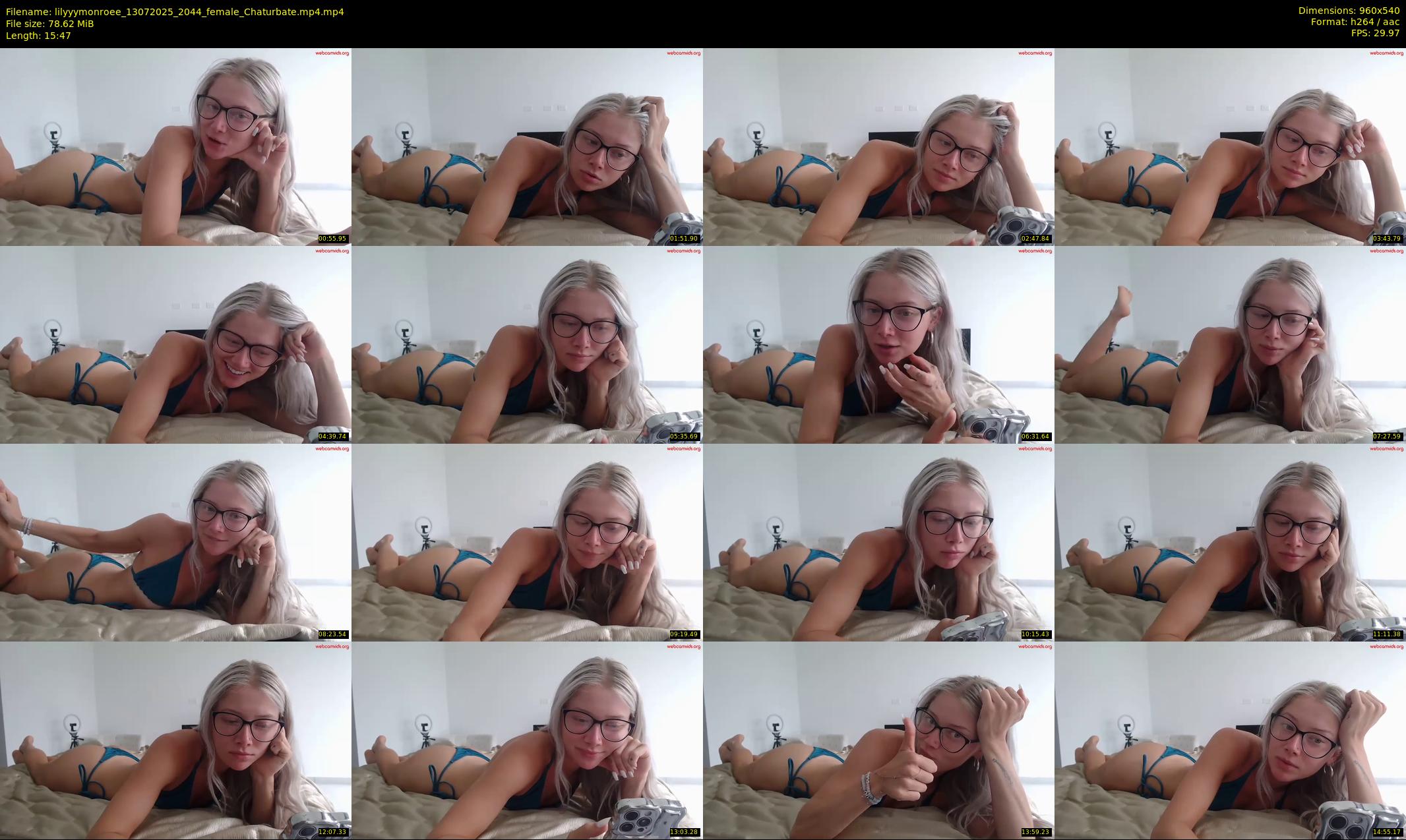 lilyyymonroee — 16 minute Chaturbate female cam show recording, 480p, Jul 13, 2025