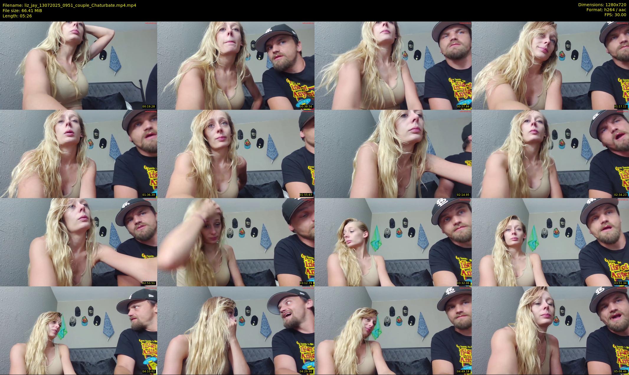 liz_jay — 6 minute Chaturbate couple cam show recording, 720p, Jul 13, 2025