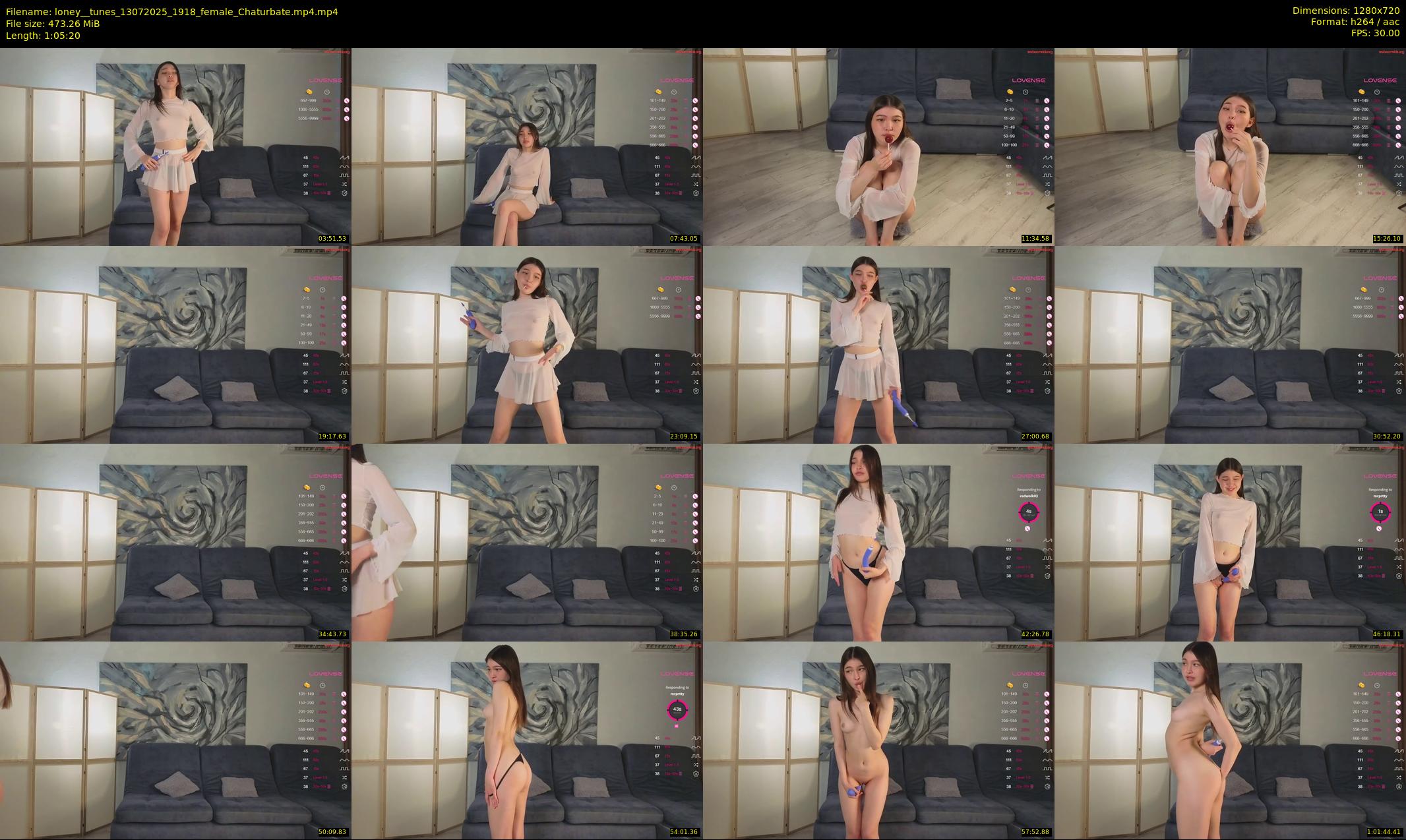 loney__tunes — 66 minute Chaturbate female cam show recording, 720p, Jul 13, 2025