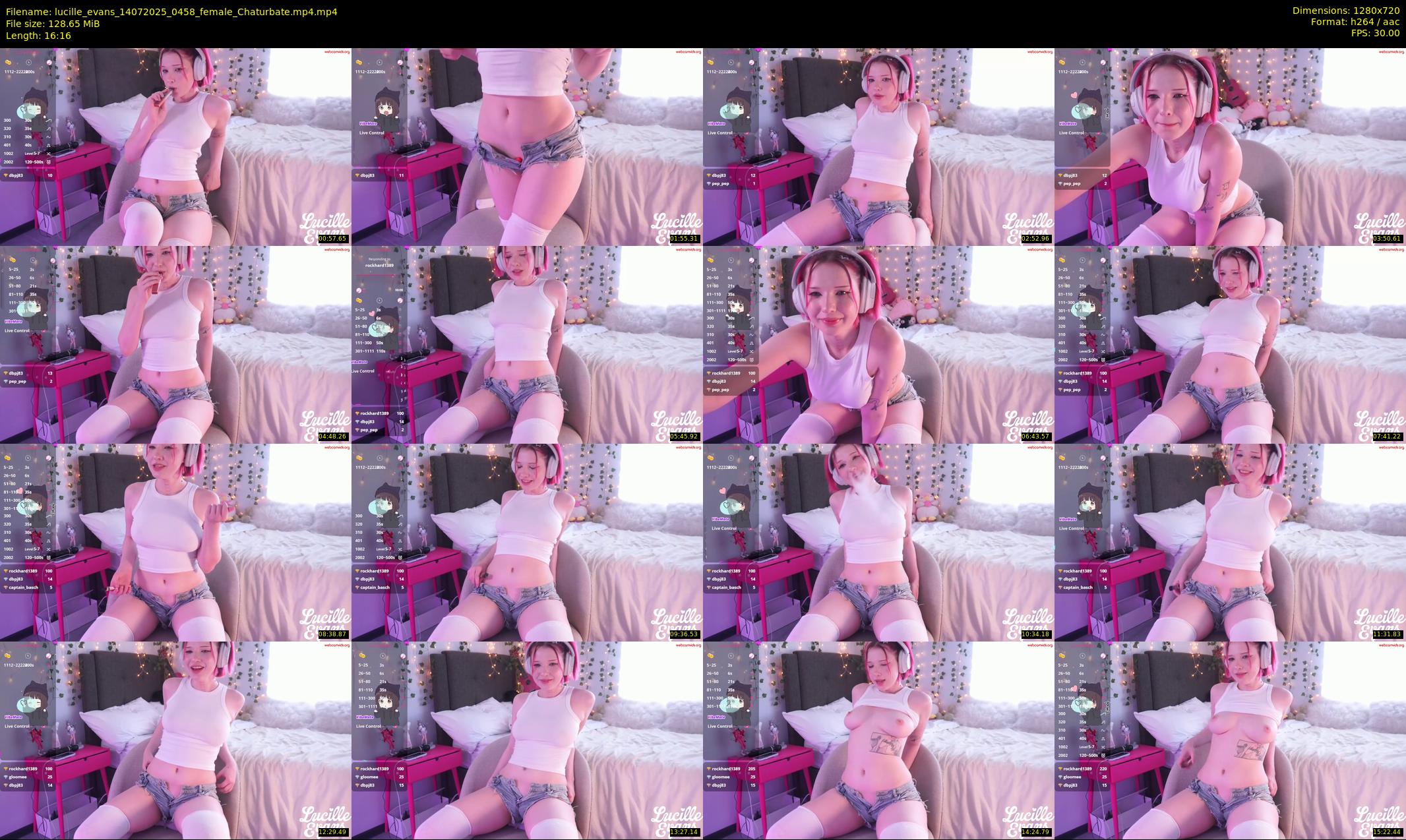 lucille_evans — 17 minute Chaturbate female cam show recording, 720p, Jul 14, 2025
