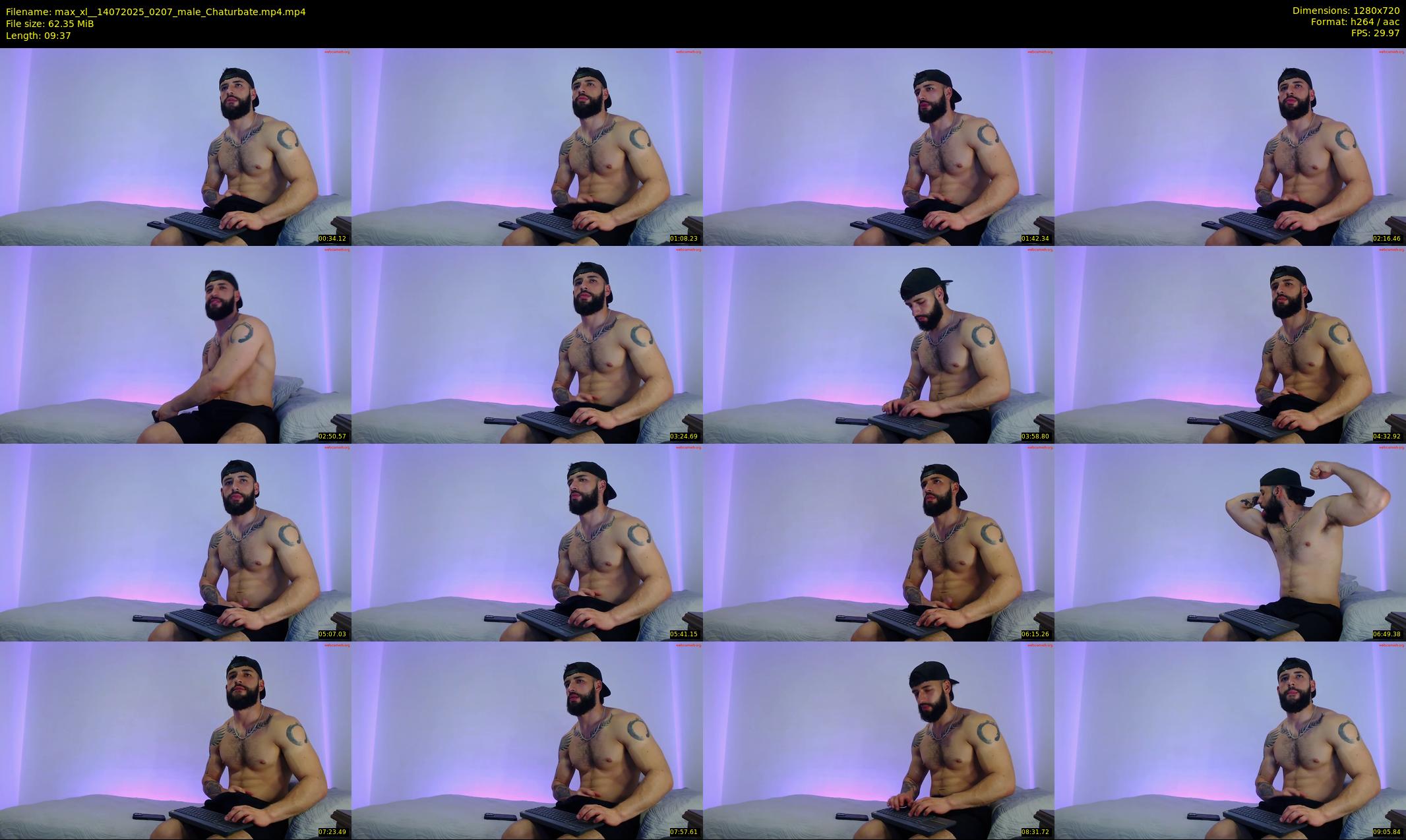 max_xl_ — 10 minute Chaturbate male cam show recording, 720p, Jul 14, 2025