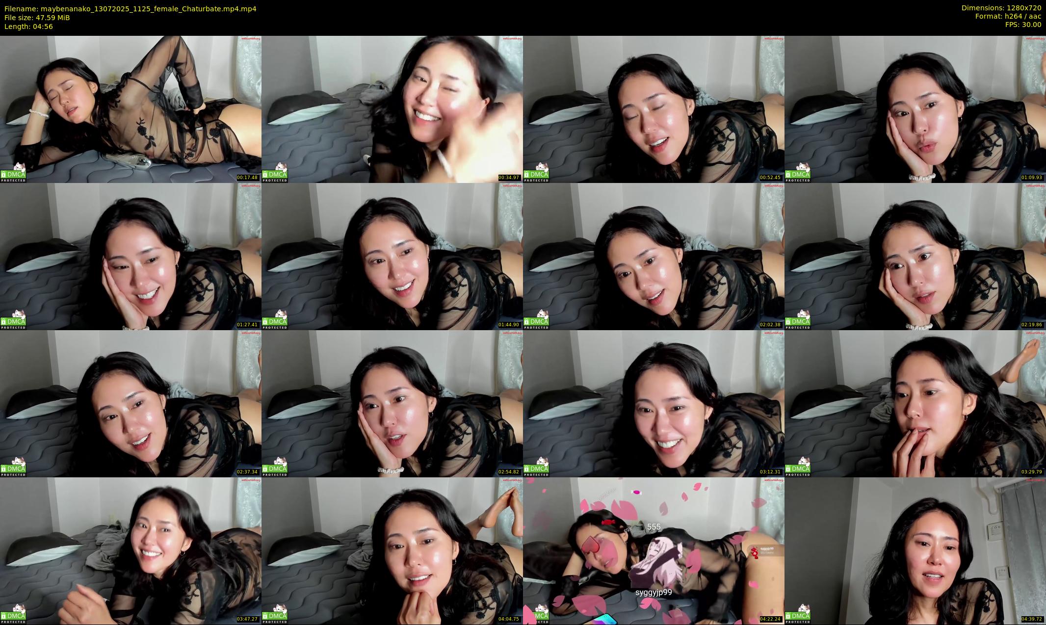 maybenanako — 5 minute Chaturbate female cam show recording, 720p, Jul 13, 2025