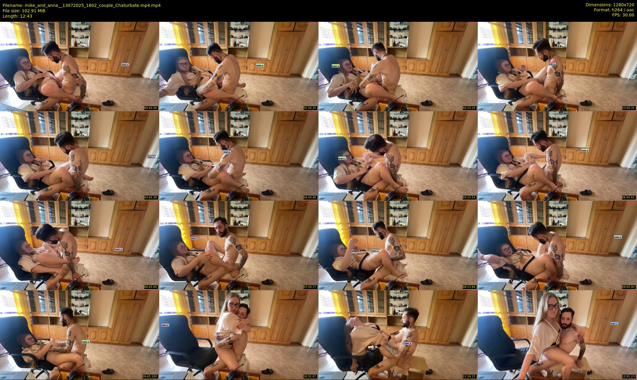 mike_and_anna_ — 13 minute Chaturbate couple cam show recording, 720p, Jul 13, 2025