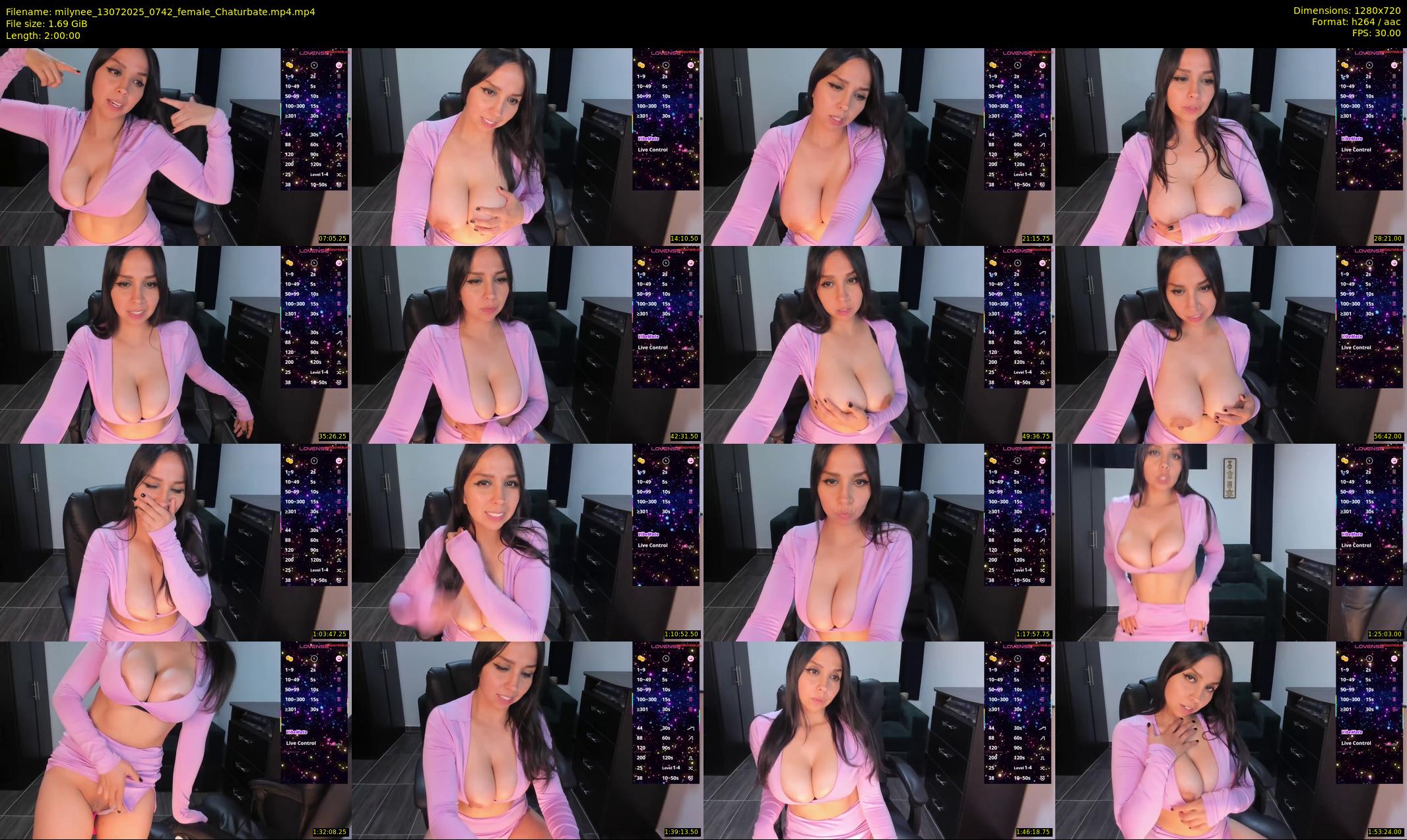 milynee — 120 minute Chaturbate female cam show recording, 720p, Jul 13, 2025