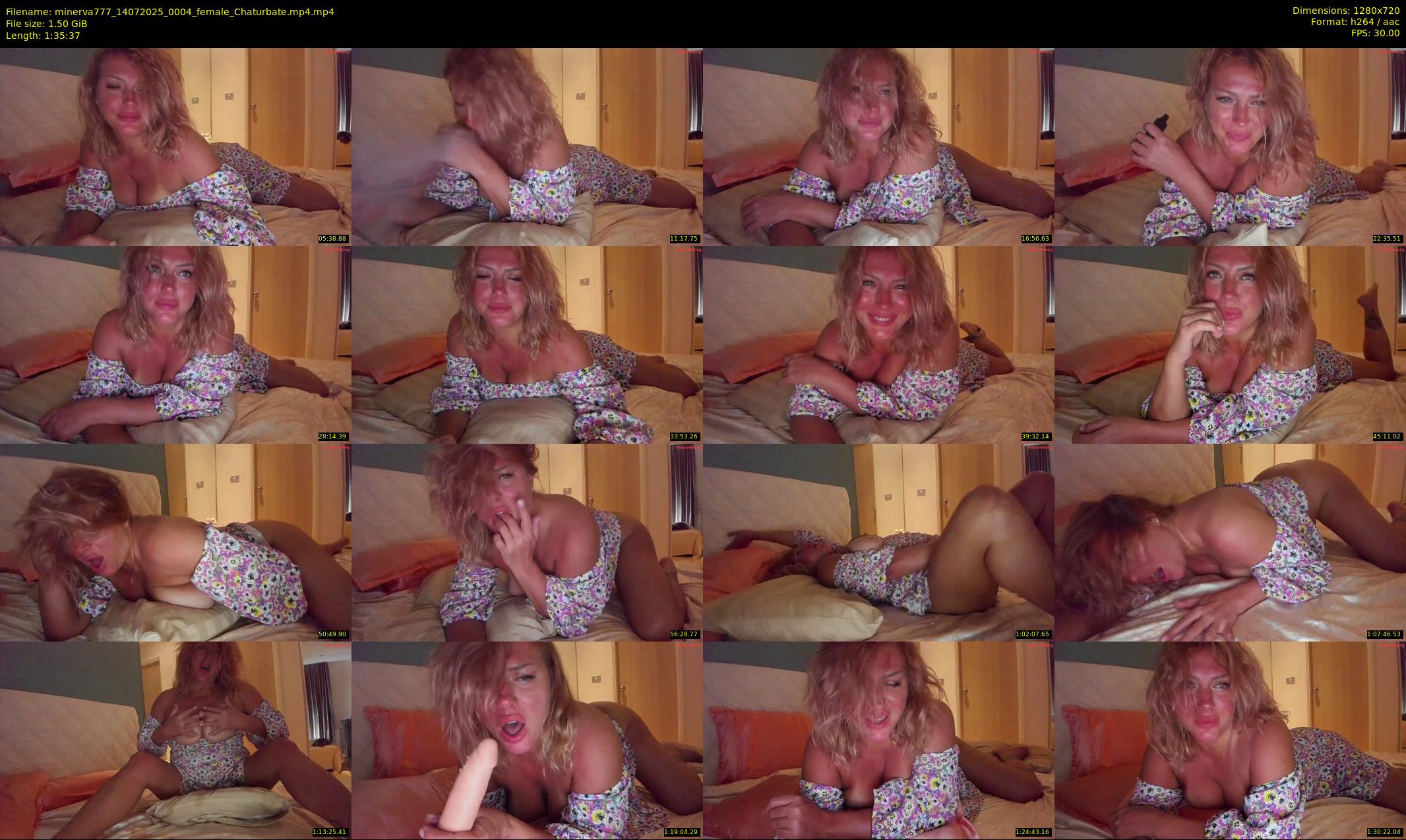 minerva777 — 96 minute Chaturbate female cam show recording, 720p, Jul 14, 2025