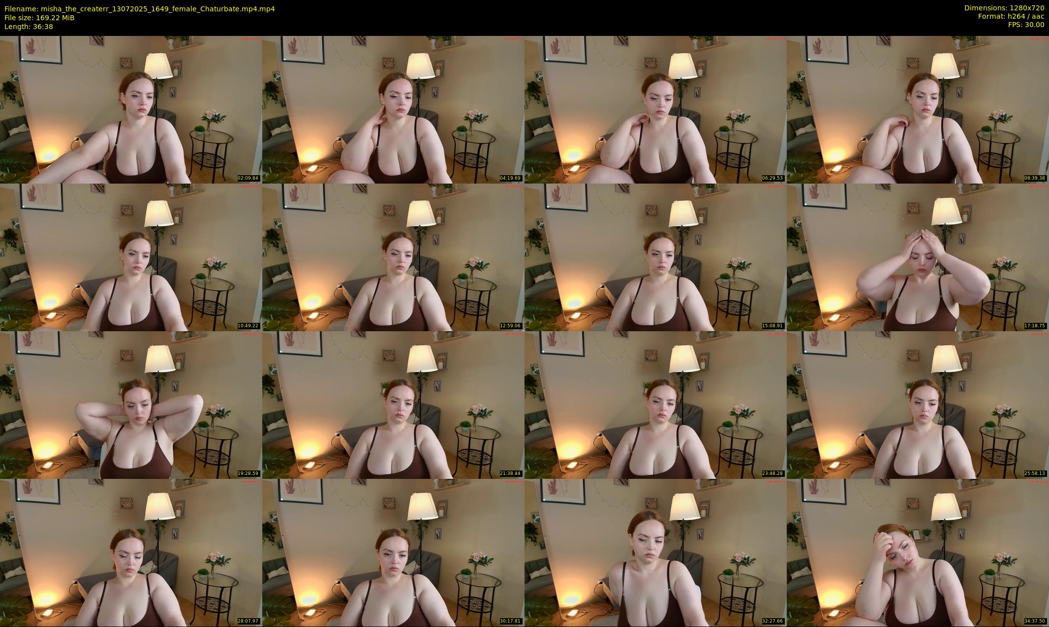 misha_the_createrr — 37 minute Chaturbate female cam show recording, 720p, Jul 13, 2025