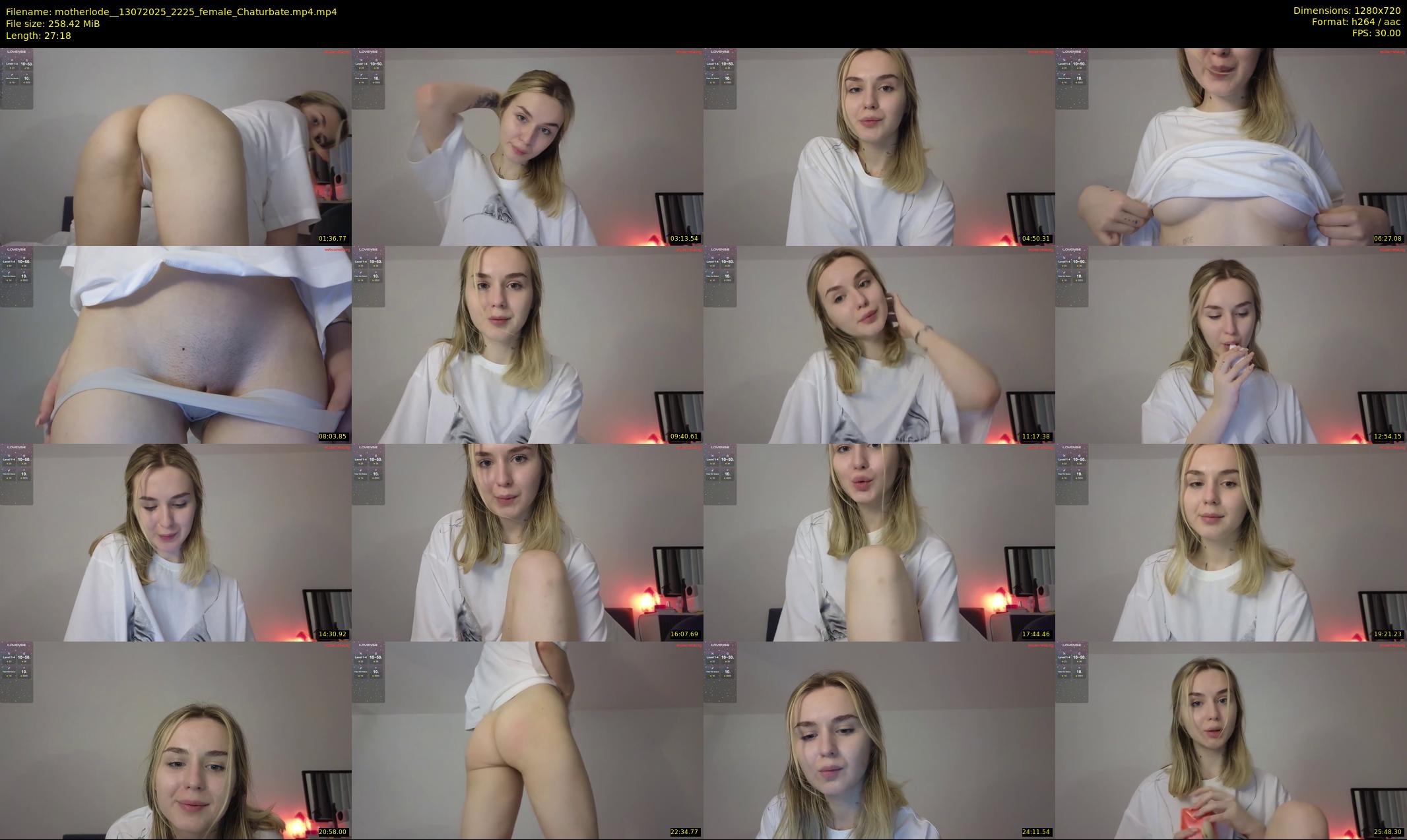 motherlode_ — 28 minute Chaturbate female cam show recording, 720p, Jul 13, 2025