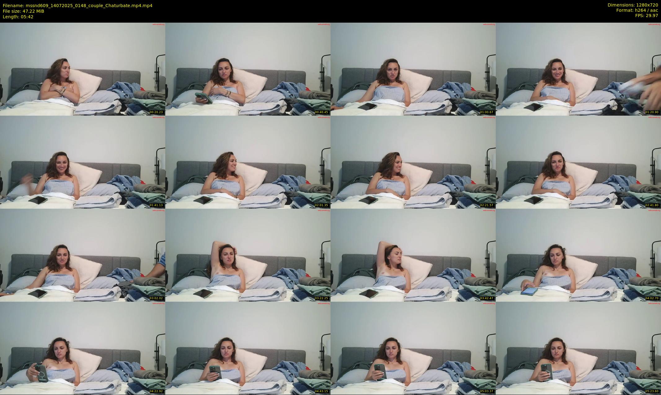 mssnd609 — 6 minute Chaturbate couple cam show recording, 720p, Jul 14, 2025