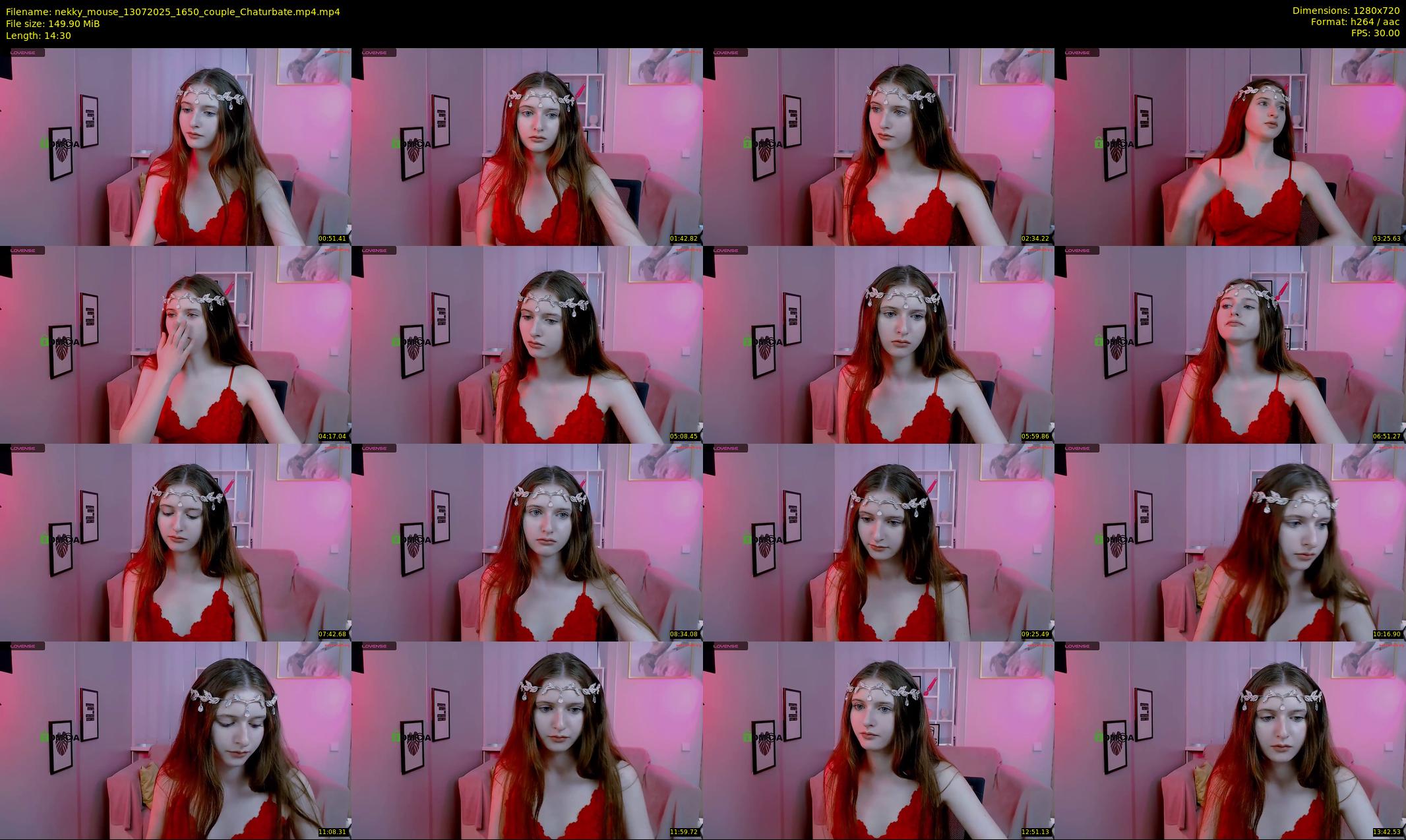 nekky_mouse — 15 minute Chaturbate female cam show recording, 720p, Jul 13, 2025