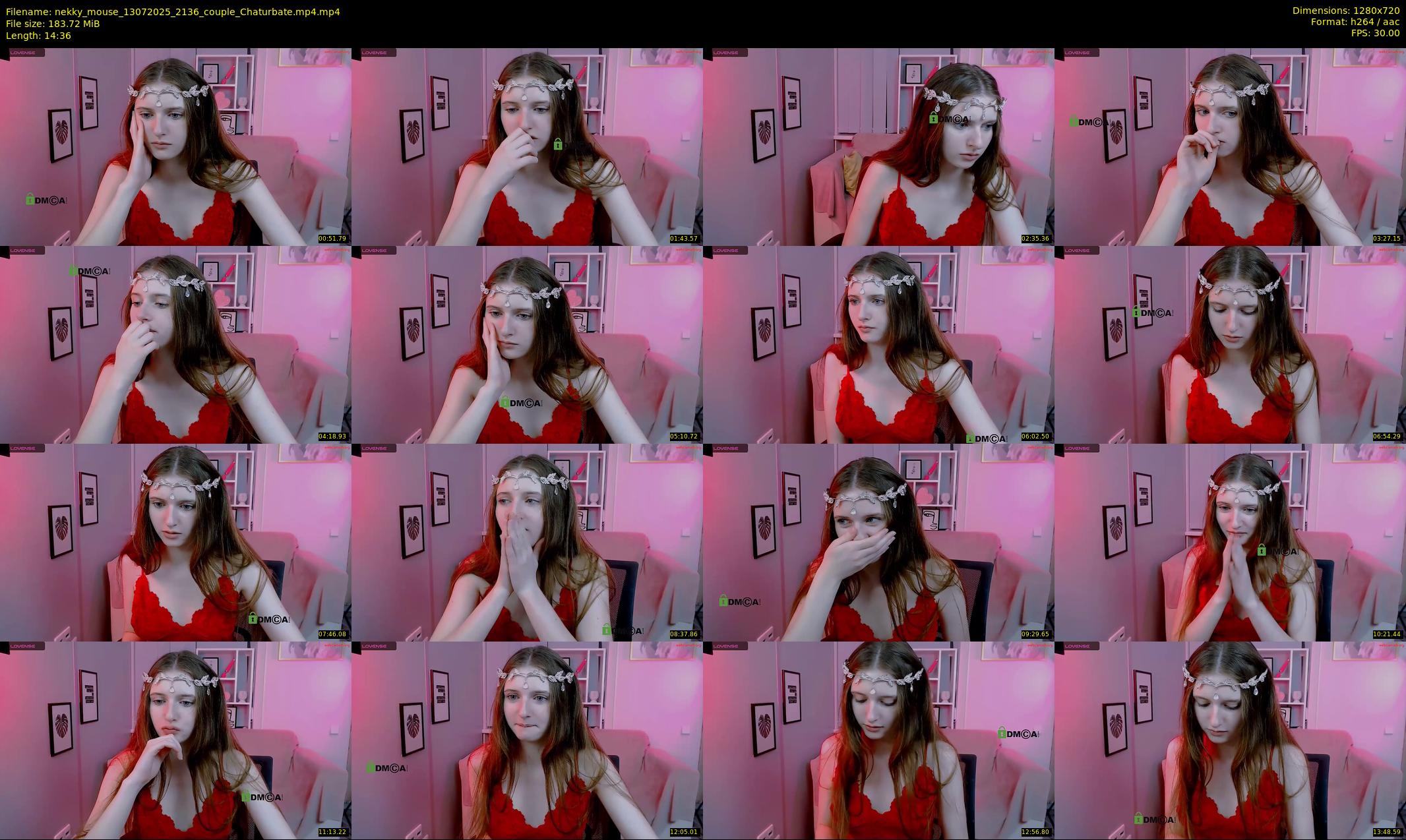 nekky_mouse — 15 minute Chaturbate female cam show recording, 720p, Jul 13, 2025