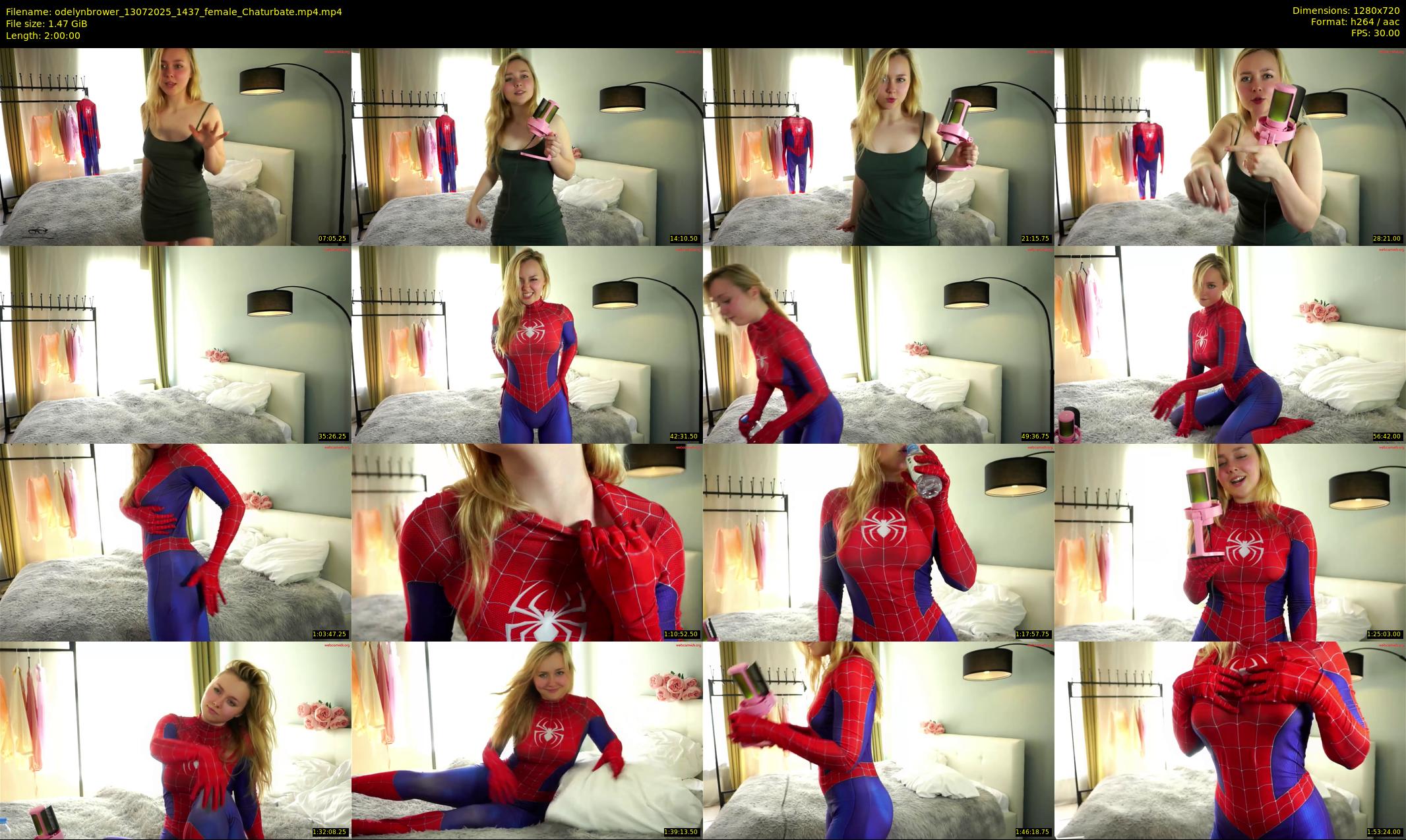 odelynbrower — 120 minute Chaturbate female cam show recording, 720p, Jul 13, 2025
