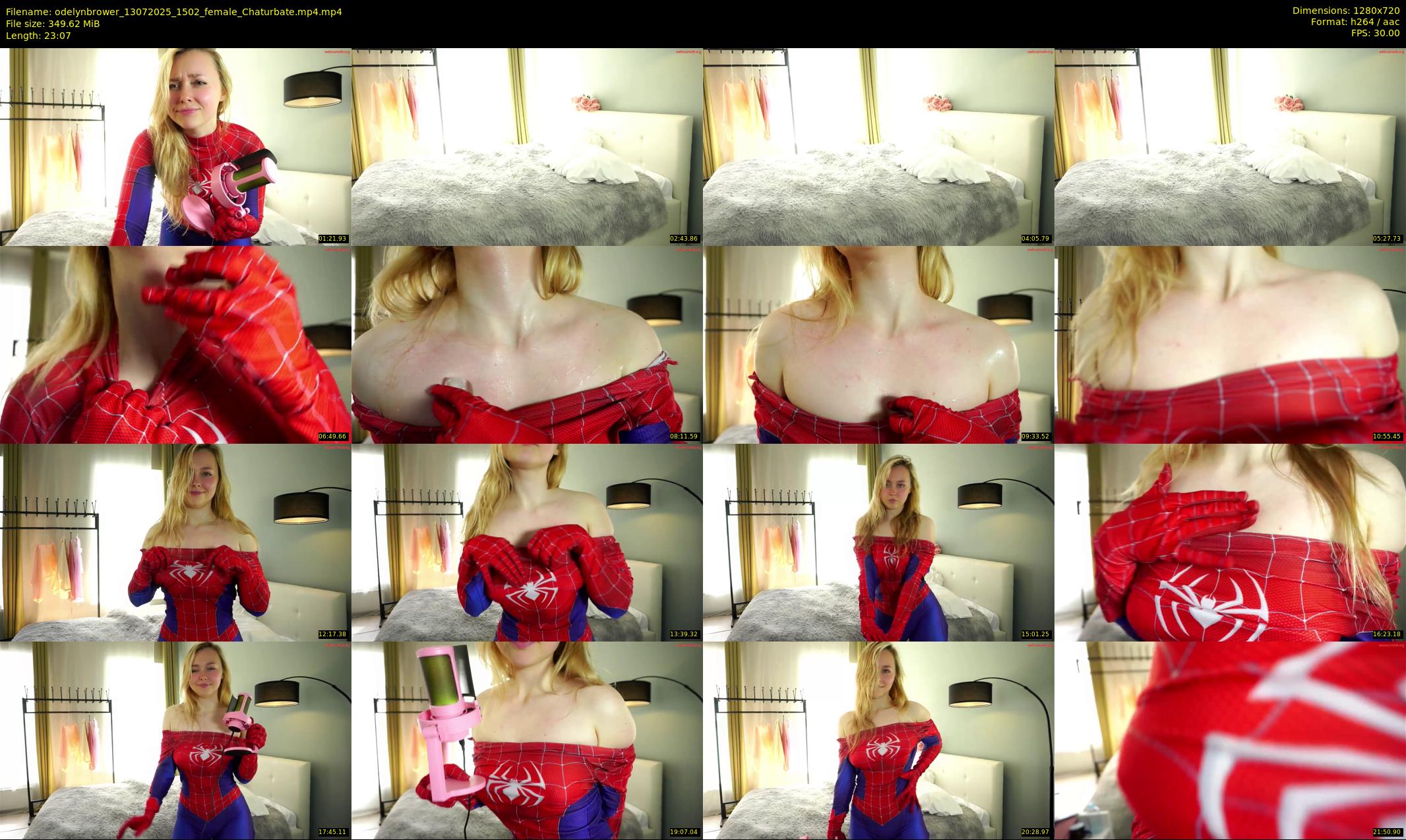odelynbrower — 24 minute Chaturbate female cam show recording, 720p, Jul 13, 2025