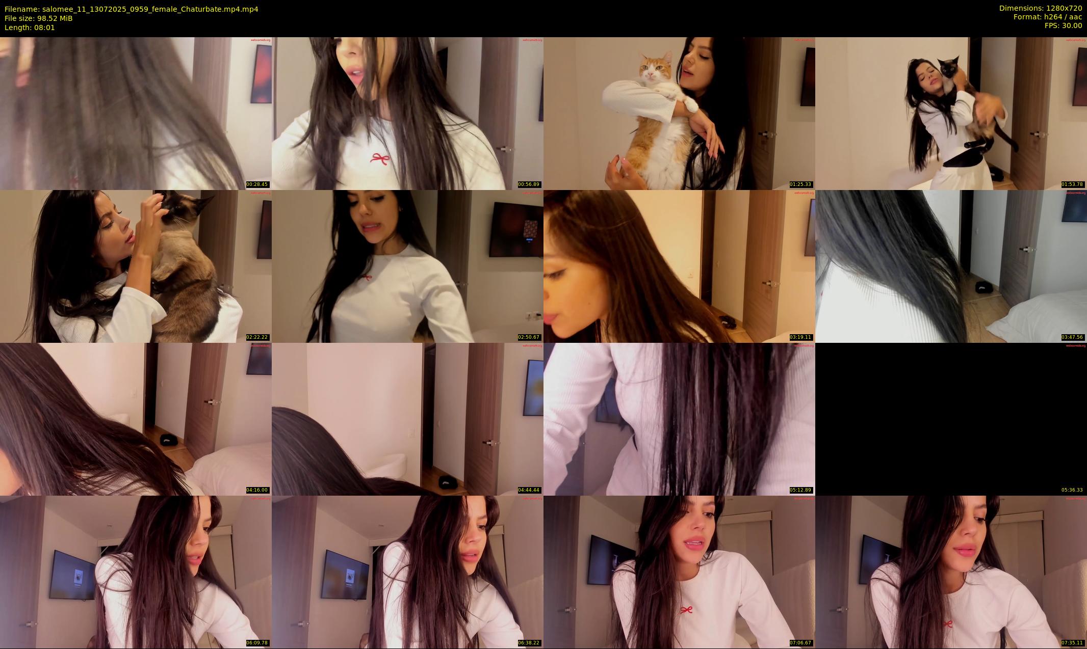 salomee_11 — 9 minute Chaturbate female cam show recording, 720p, Jul 13, 2025
