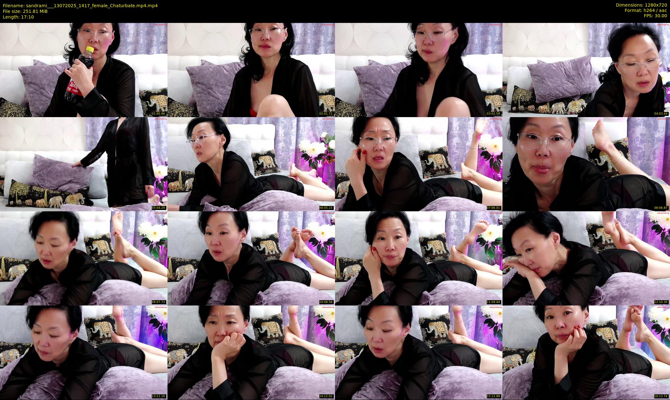 sandrami__ — 18 minute Chaturbate female cam show recording, 720p, Jul 13, 2025