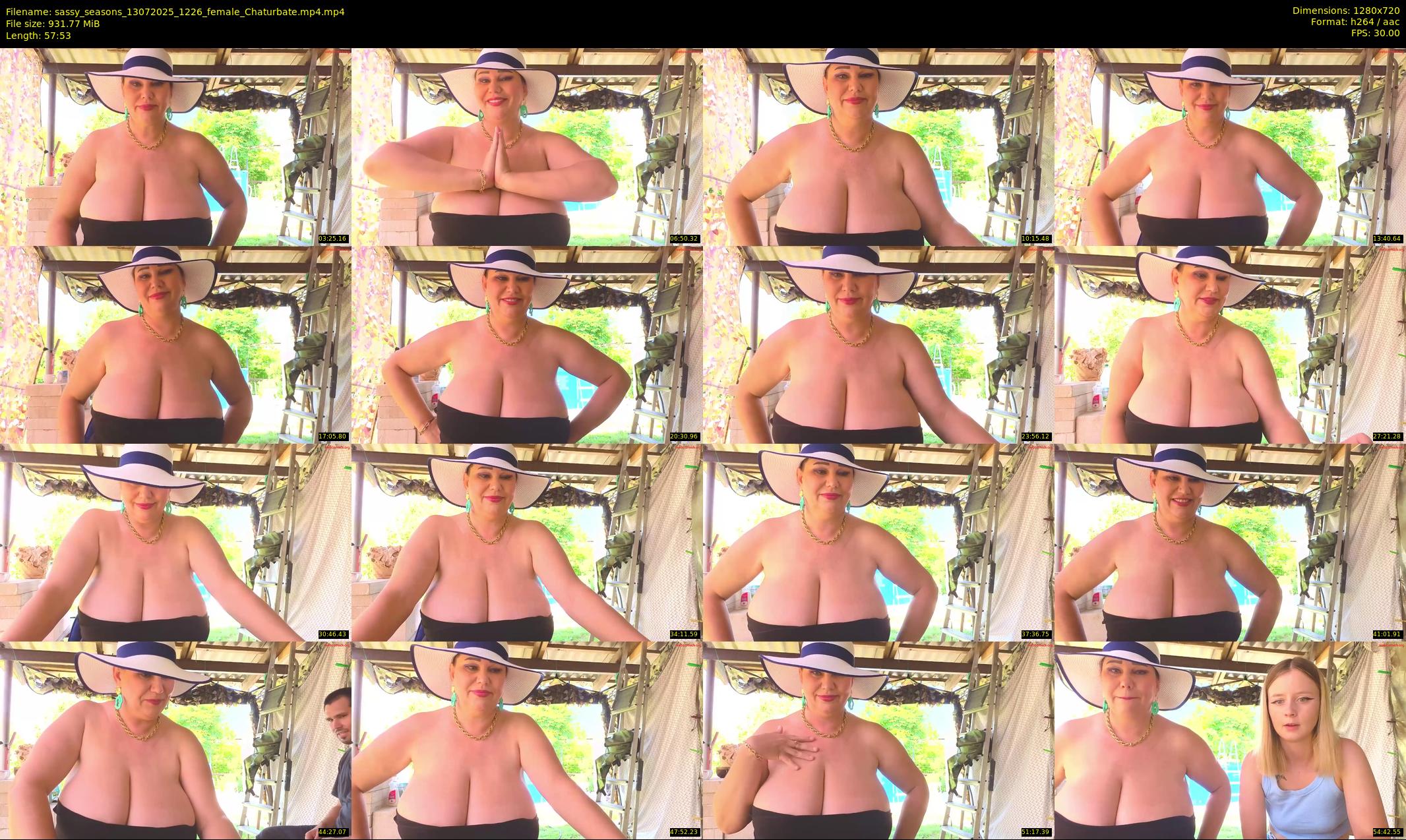 sassy_seasons — 58 minute Chaturbate couple cam show recording, 720p, Jul 13, 2025