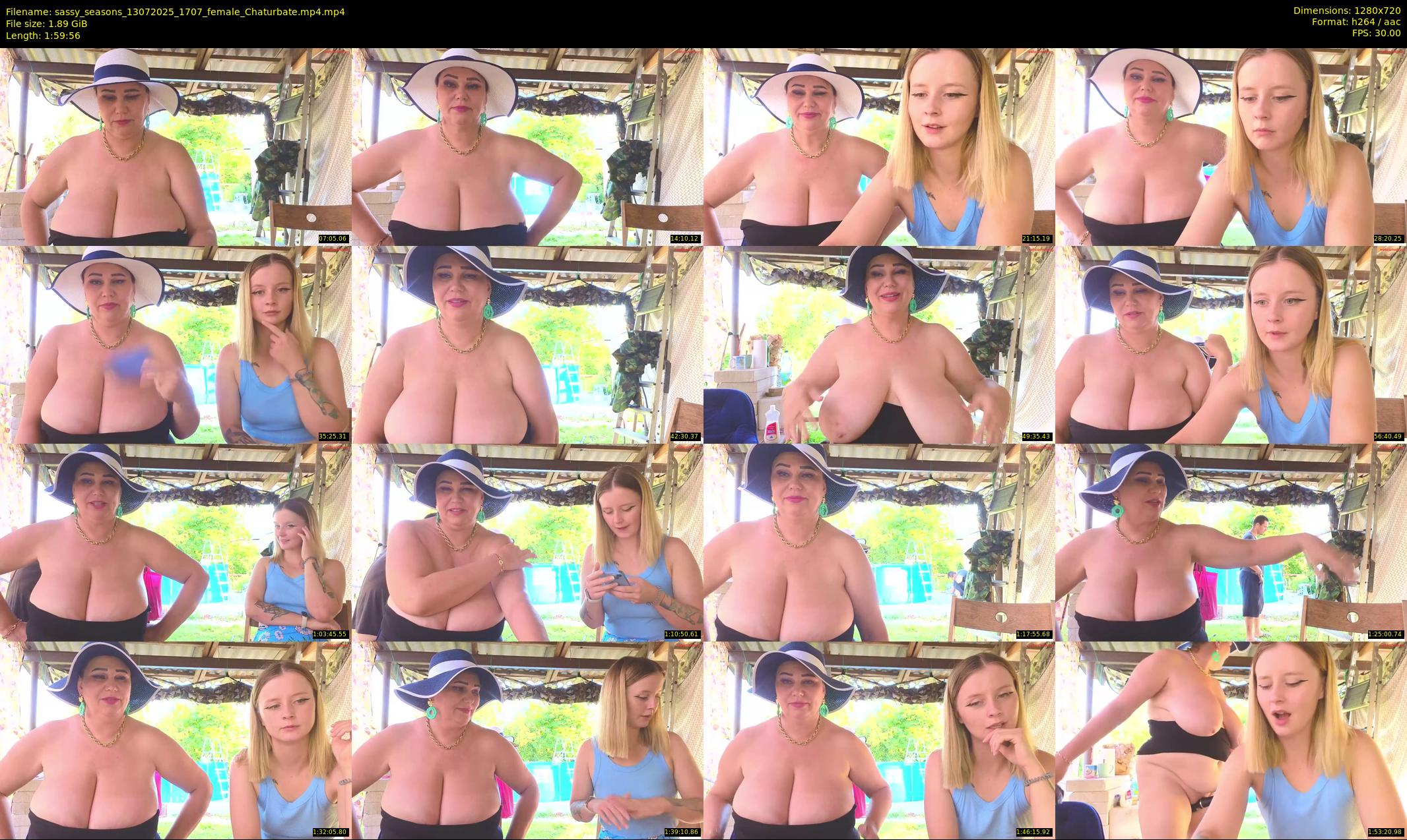 sassy_seasons — 120 minute Chaturbate couple cam show recording, 720p, Jul 13, 2025