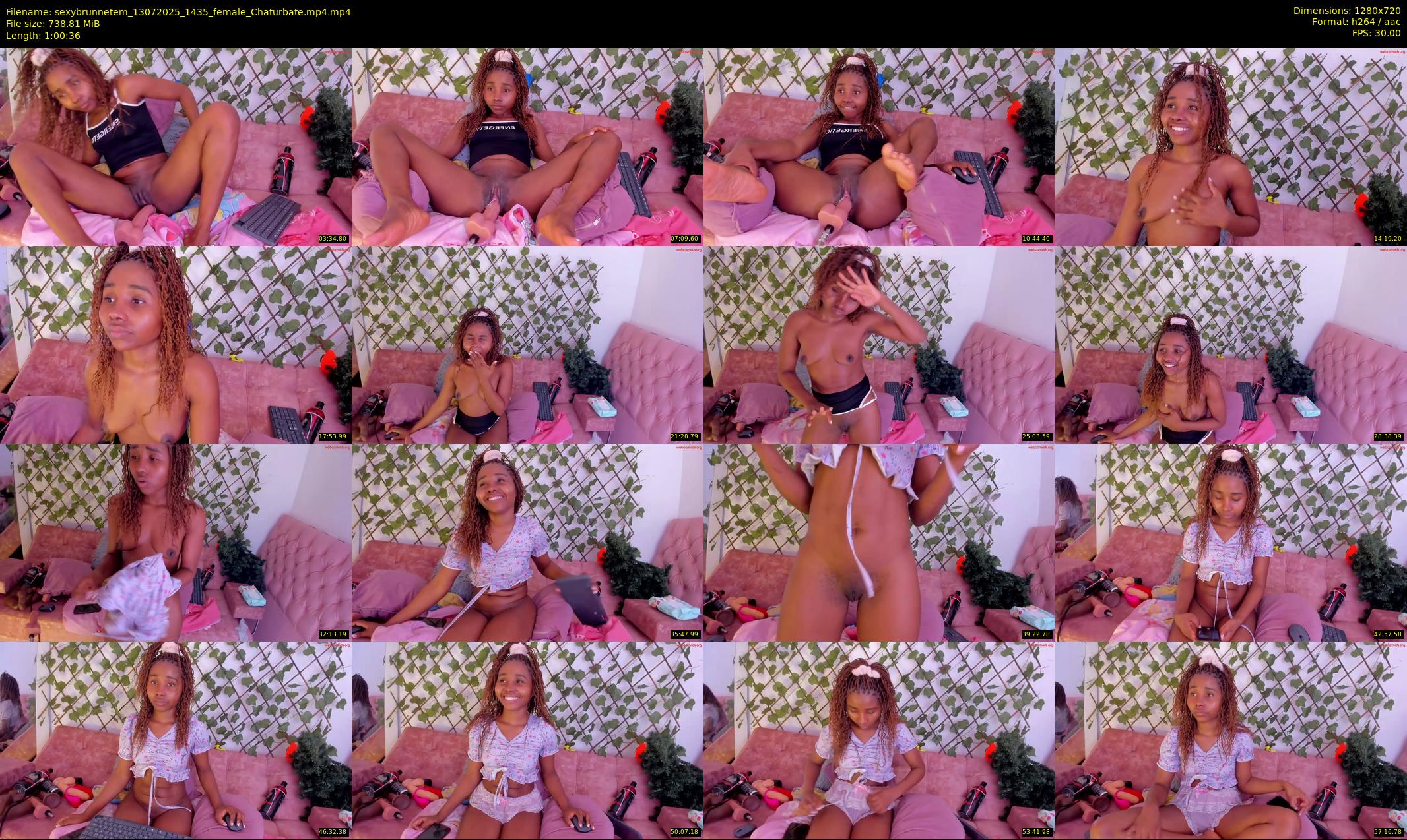 sexybrunnetem — 61 minute Chaturbate female cam show recording, 720p, Jul 13, 2025