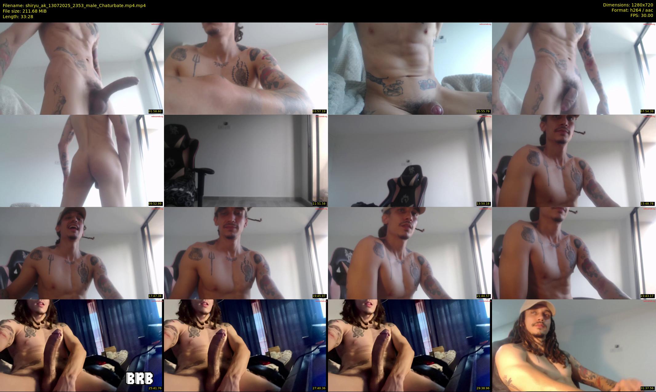 shiryu_ak — 34 minute Chaturbate male cam show recording, 720p, Jul 13, 2025