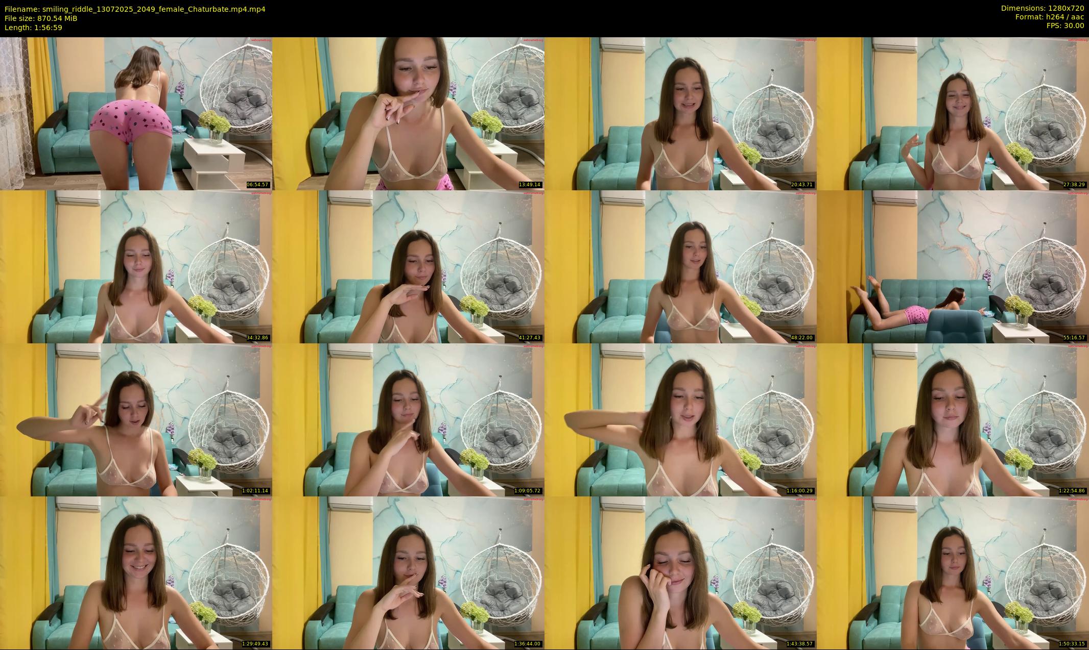 smiling_riddle — 117 minute Chaturbate female cam show recording, 720p, Jul 13, 2025