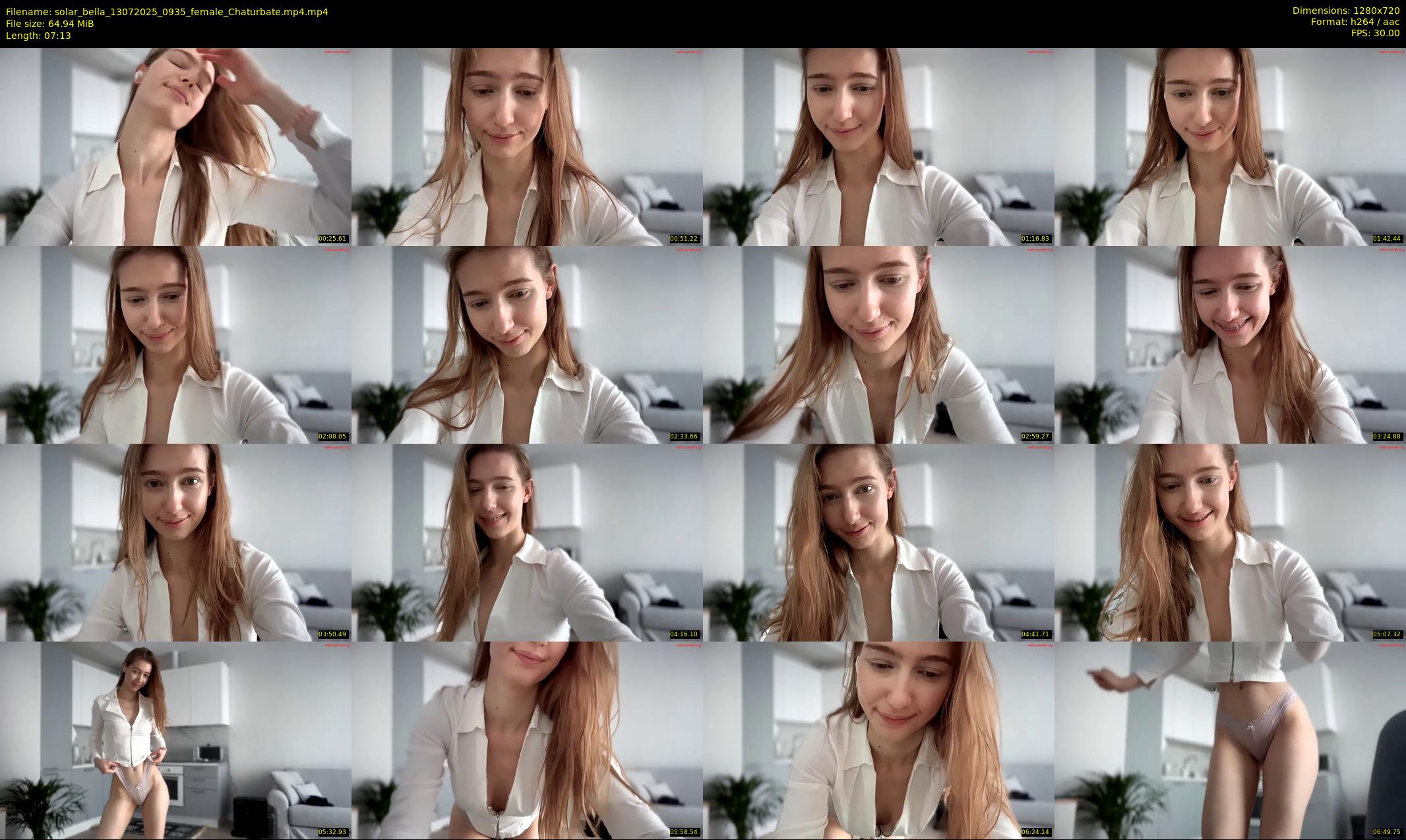 solar_bella — 8 minute Chaturbate female cam show recording, 720p, Jul 13, 2025