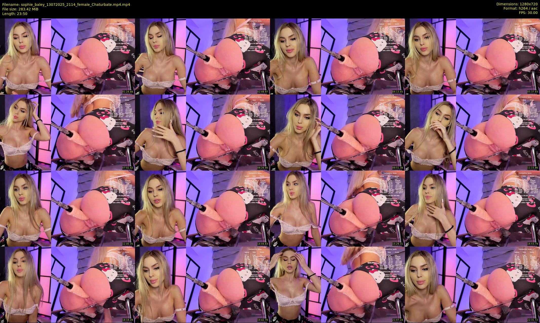 sophie_baley — 24 minute Chaturbate female cam show recording, 720p, Jul 13, 2025