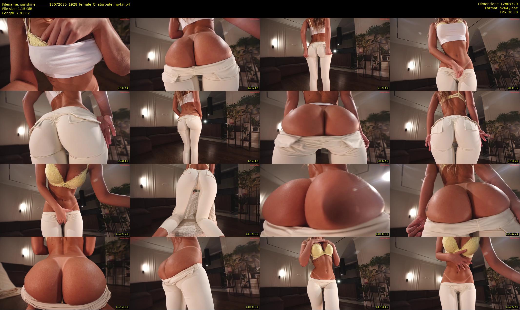 sunshine_______ — 122 minute Chaturbate female cam show recording, 720p, Jul 13, 2025