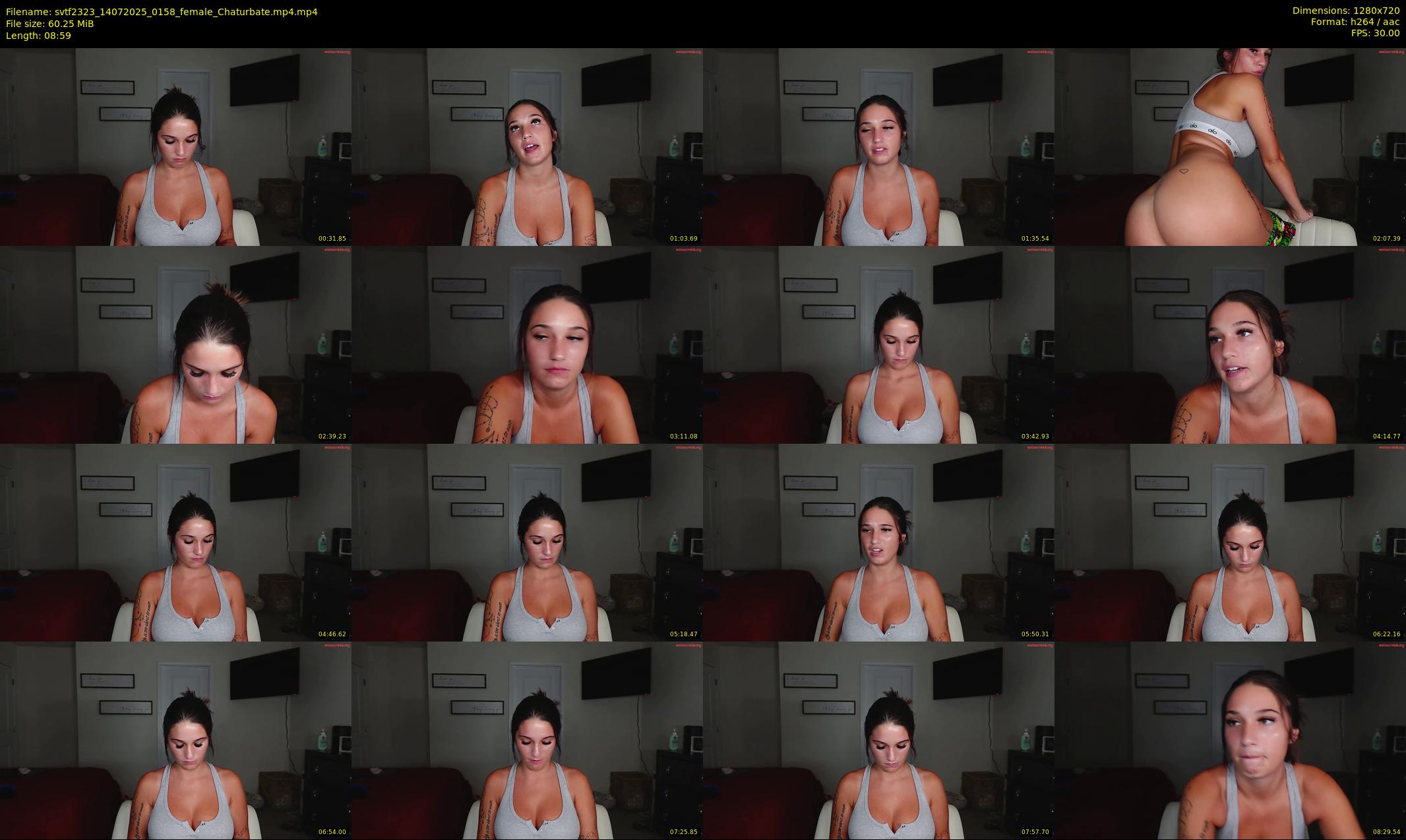 svtf2323 — 9 minute Chaturbate female cam show recording, 720p, Jul 14, 2025