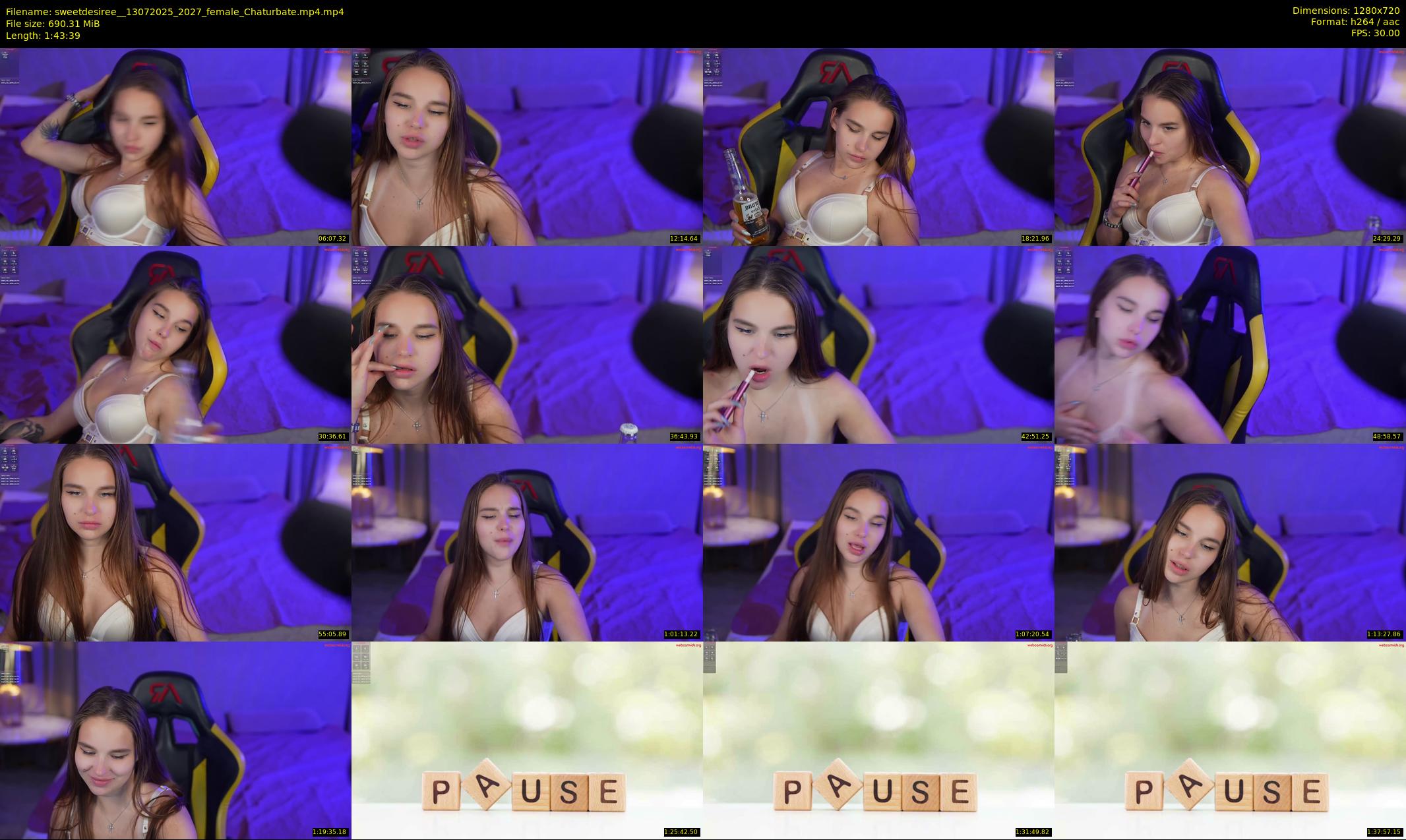 sweetdesiree_ — 104 minute Chaturbate couple cam show recording, 720p, Jul 13, 2025